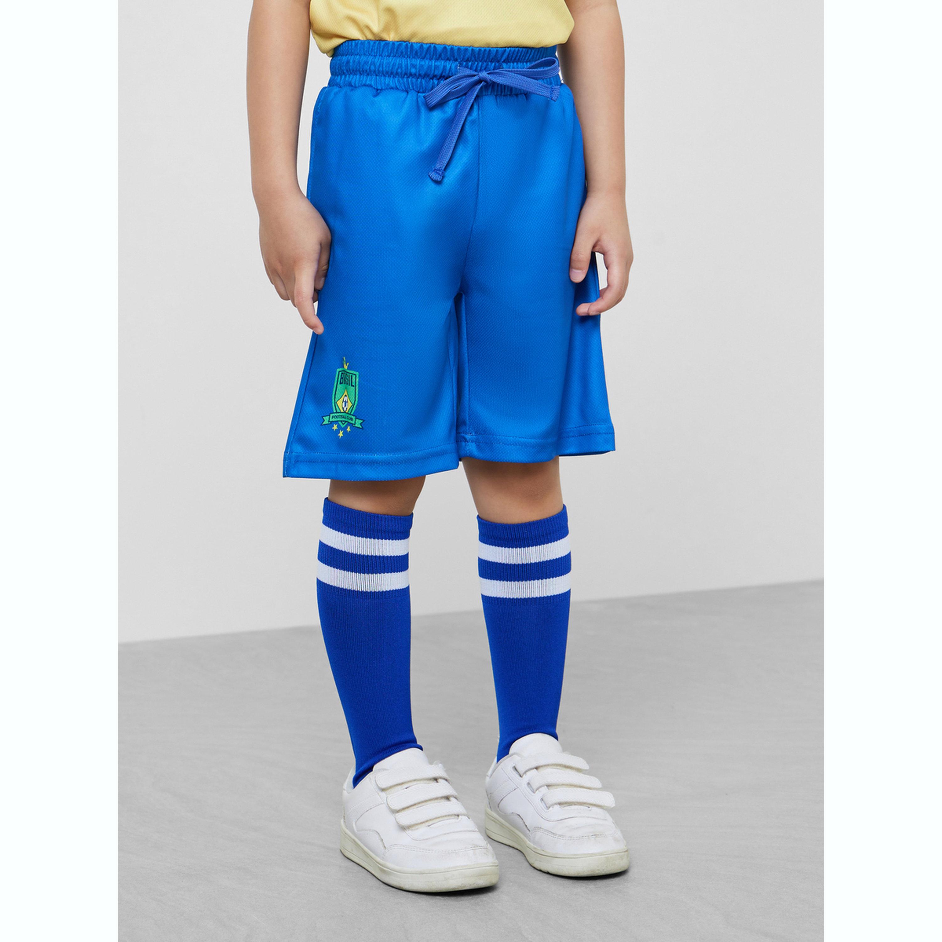 طقم كرة قدم منتخب البرازيل من شورت وتيشيرت-boys-clothing-sportswear-sets-image-6