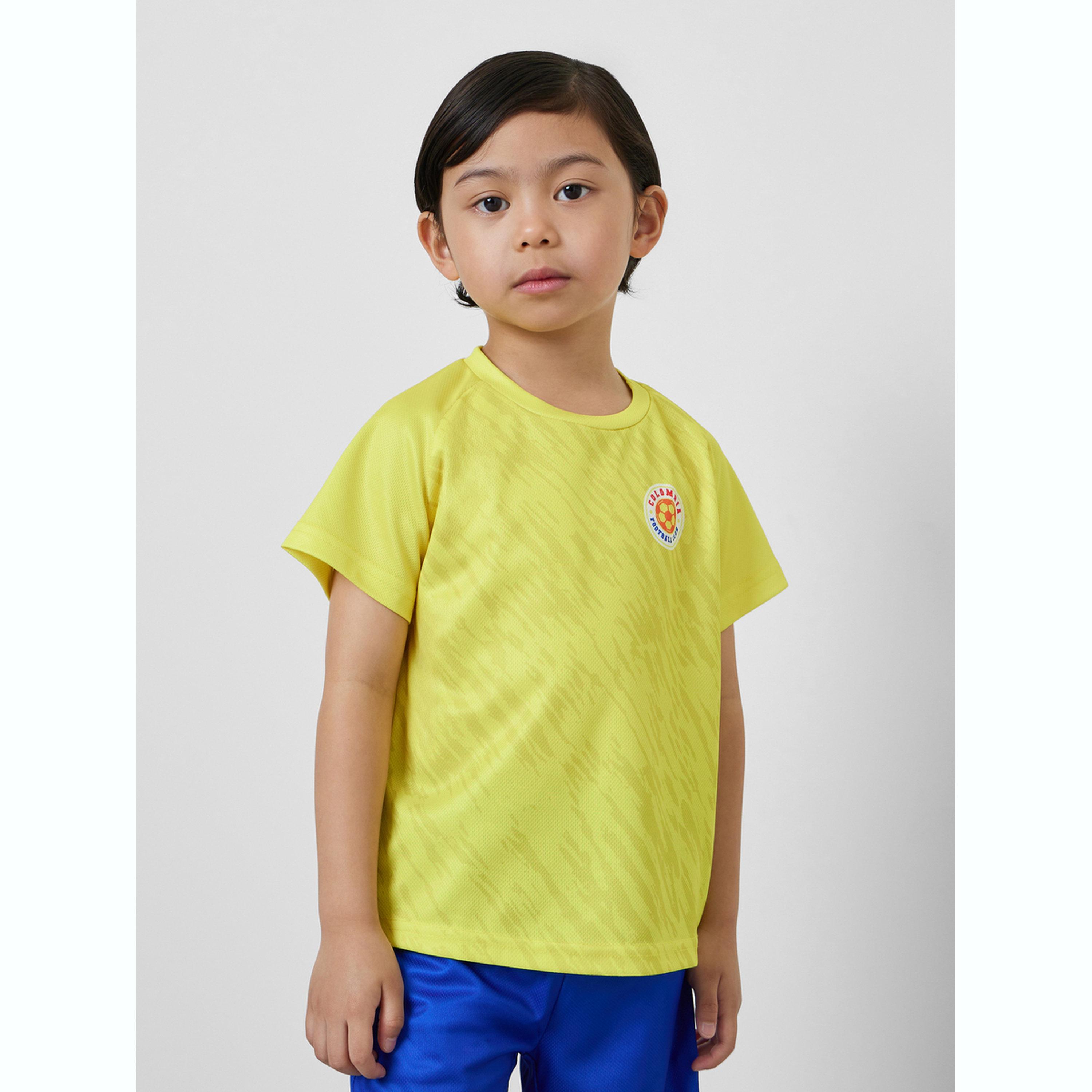 طقم كرة قدم منتخب كولومبيا من شورت وتيشيرت للأطفال-boys-clothing-sportswear-sets-image-3