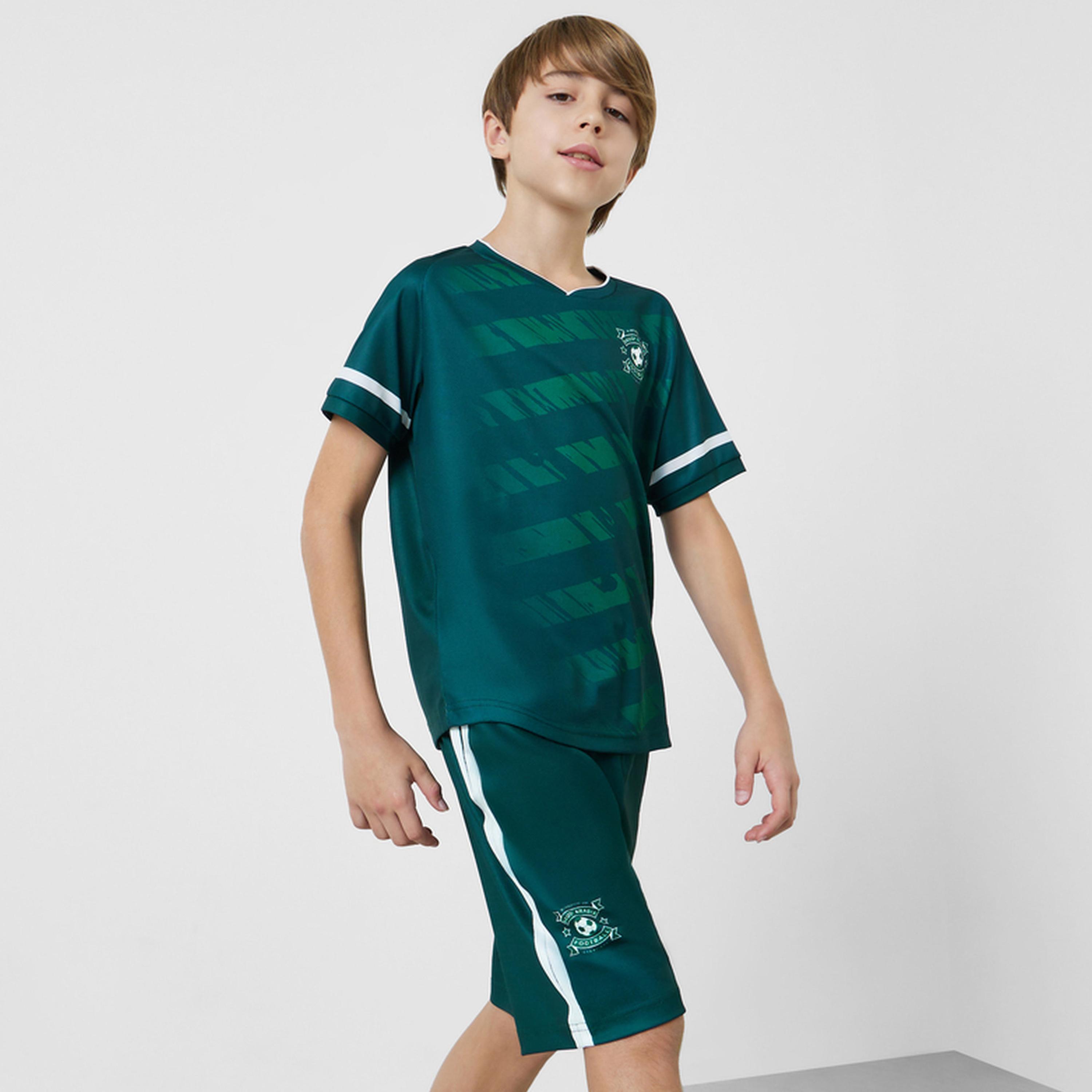 مجموعة من شورت وتيشيرت جيرسي بطبعات السعودية مستوحاة من كرة القدم-boys-clothing-setsandcoords-image-1