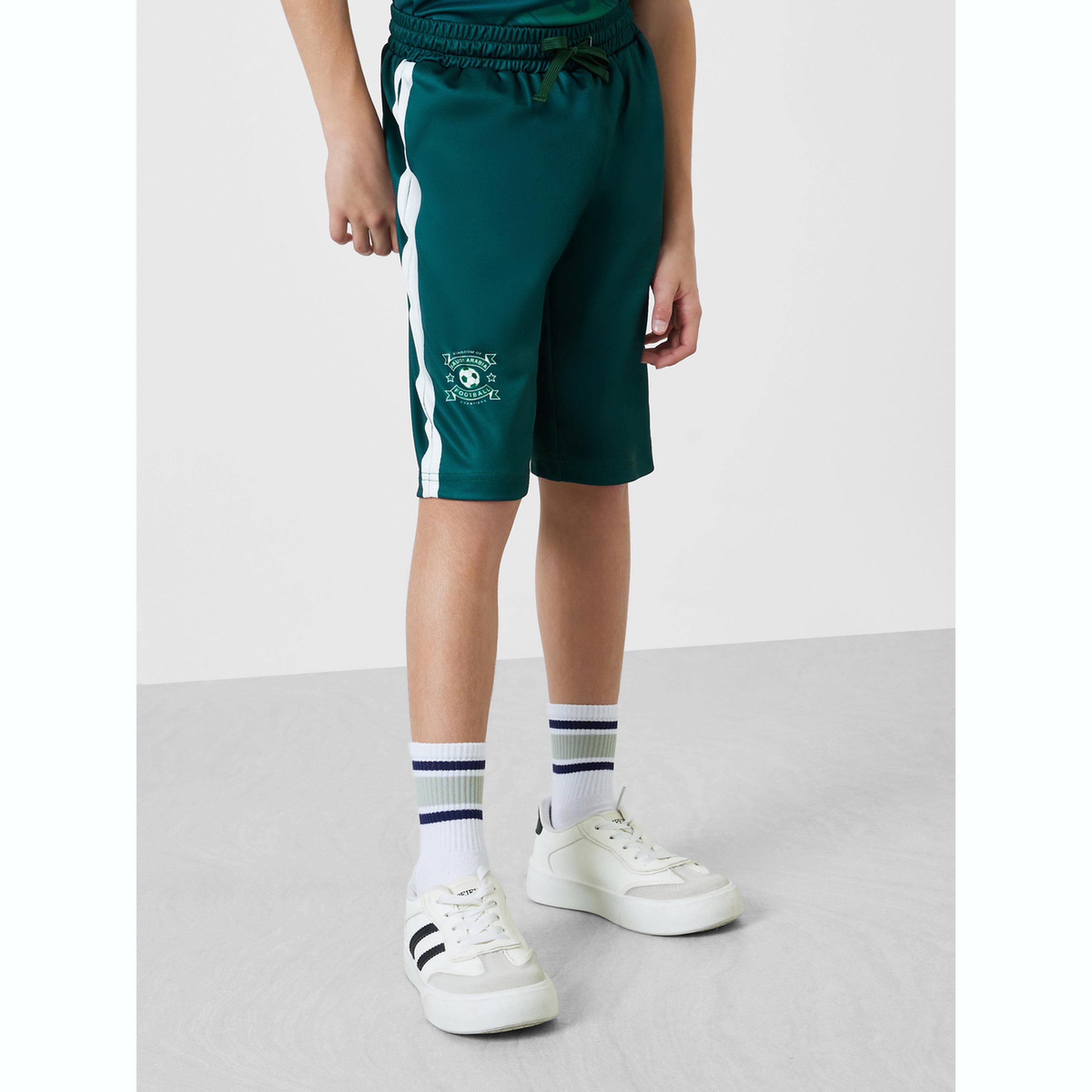 مجموعة من شورت وتيشيرت جيرسي بطبعات السعودية مستوحاة من كرة القدم-boys-clothing-setsandcoords-image-5