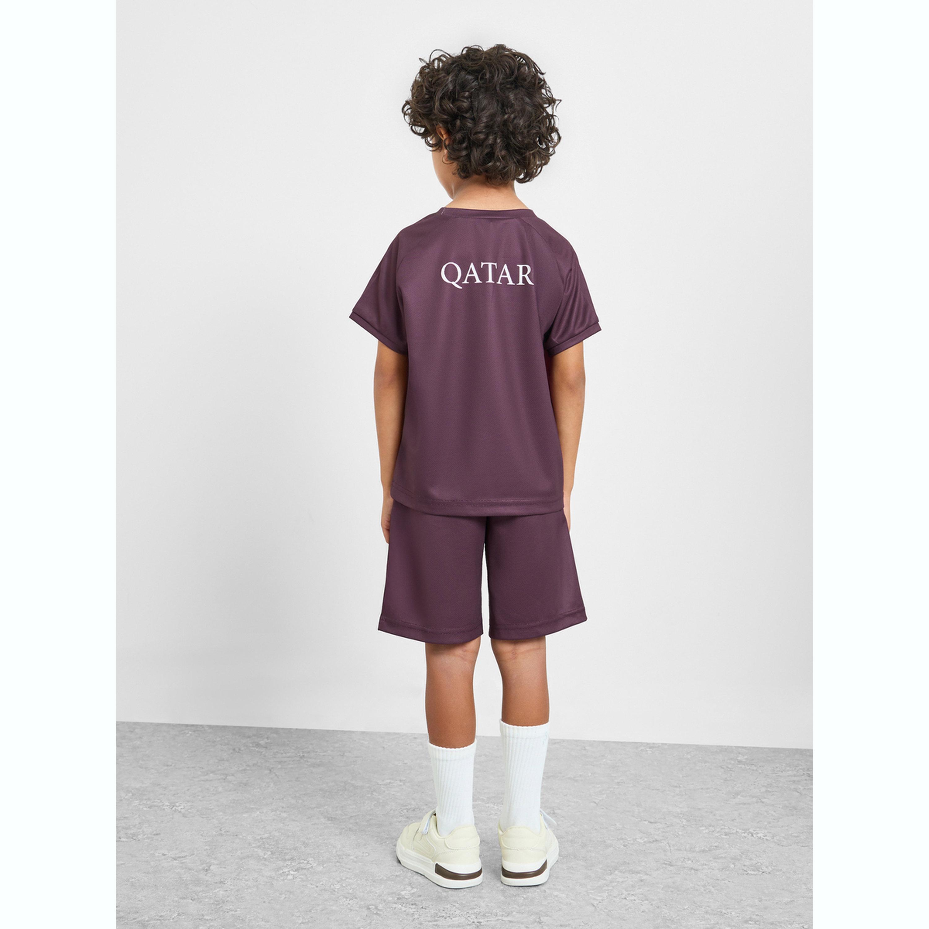 Styli Qatar Print Jersey T-Shirt and Shorts FIFA Football Set-boys-clothing-sportswear-sets-image-4