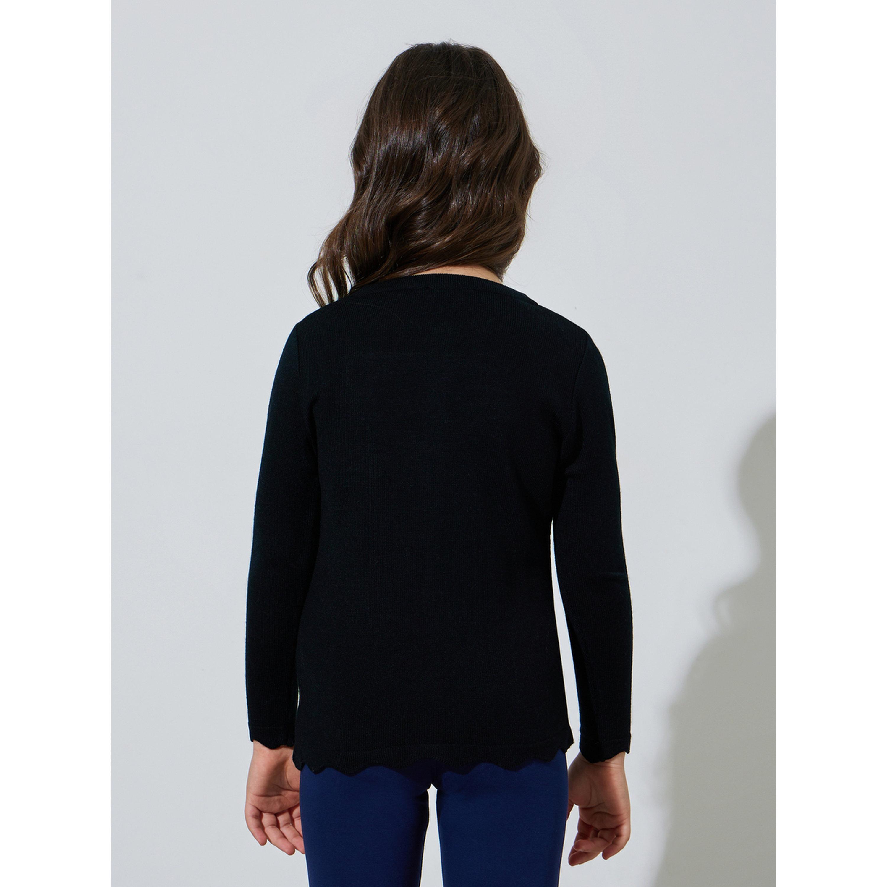 كارديجان سادة بأزرار أمامية للبنات-girls-clothing-jumpersandcardigans-image-4