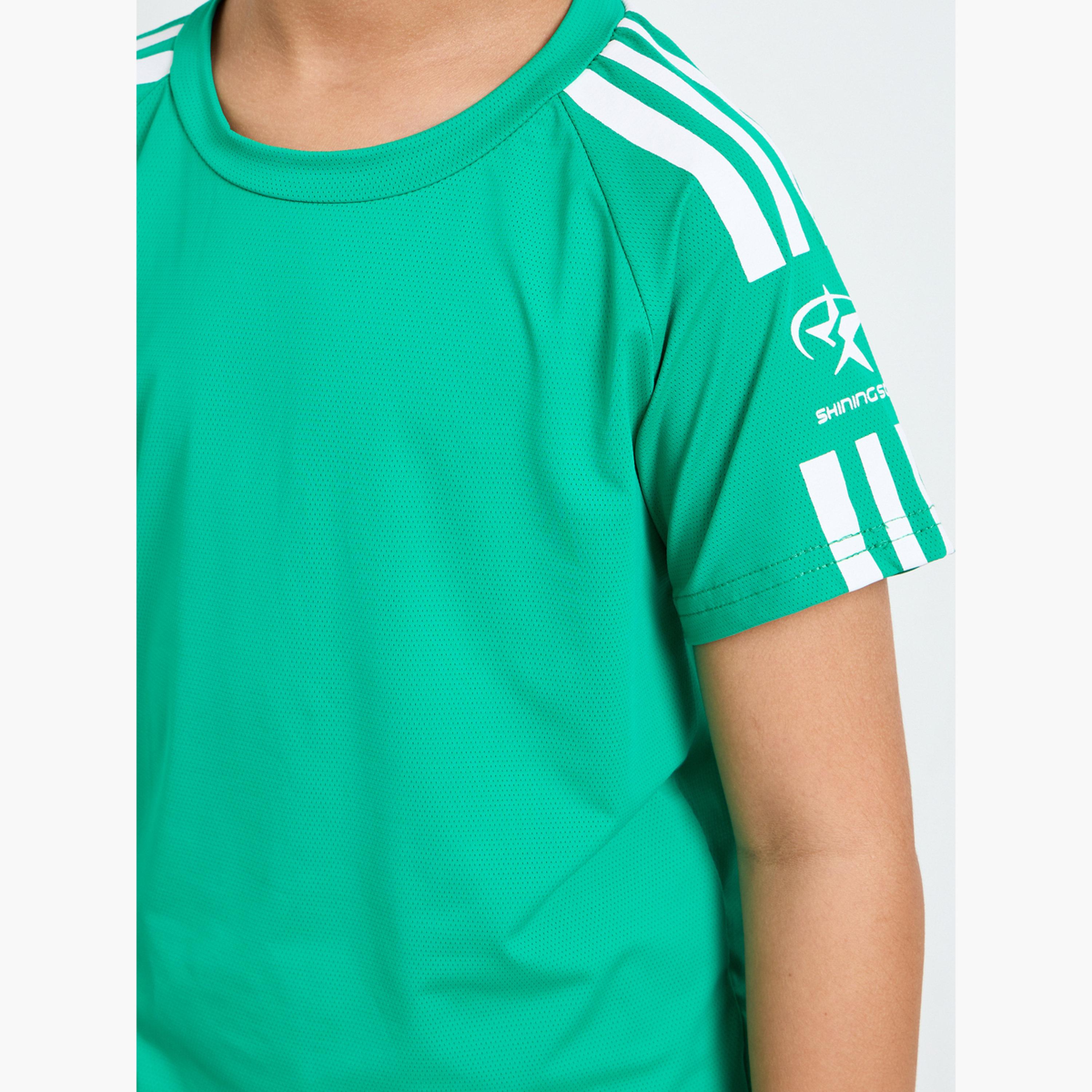 مجموعة من شورت وتيشيرت بأكمام قصيرة مطبوع للأولاد-boys-clothing-setsandcoords-image-5