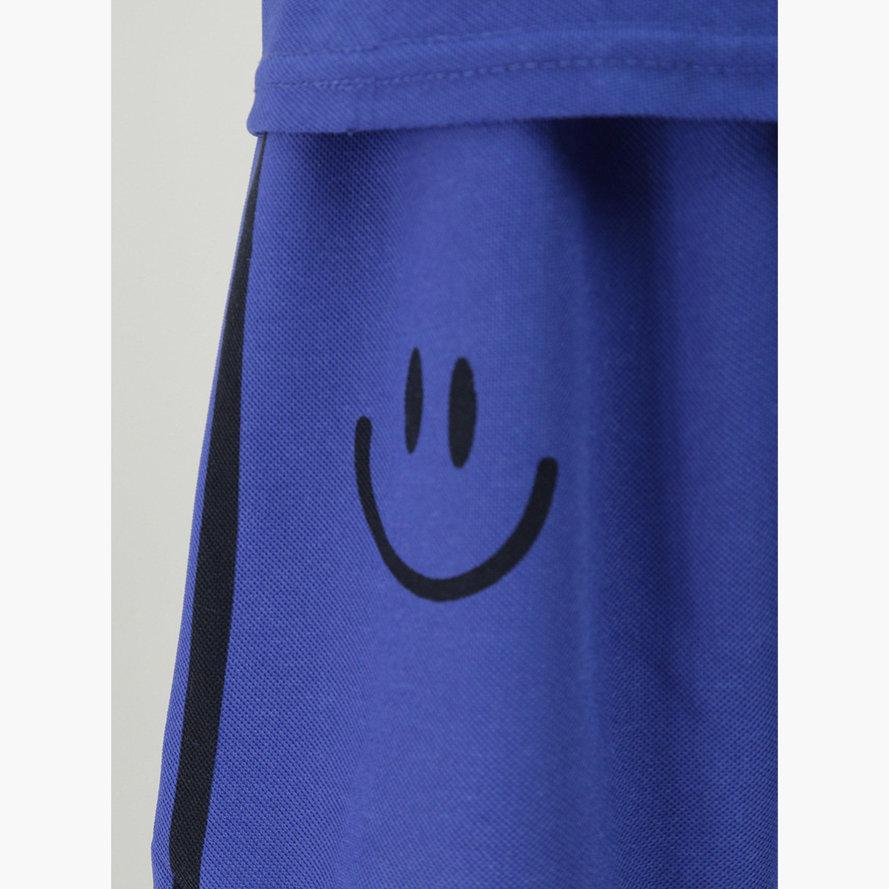 Globus X Styli Kids Blue Graphic Print T-Shirt and Shorts Set-boys-clothing-setsandcoords-image-5
