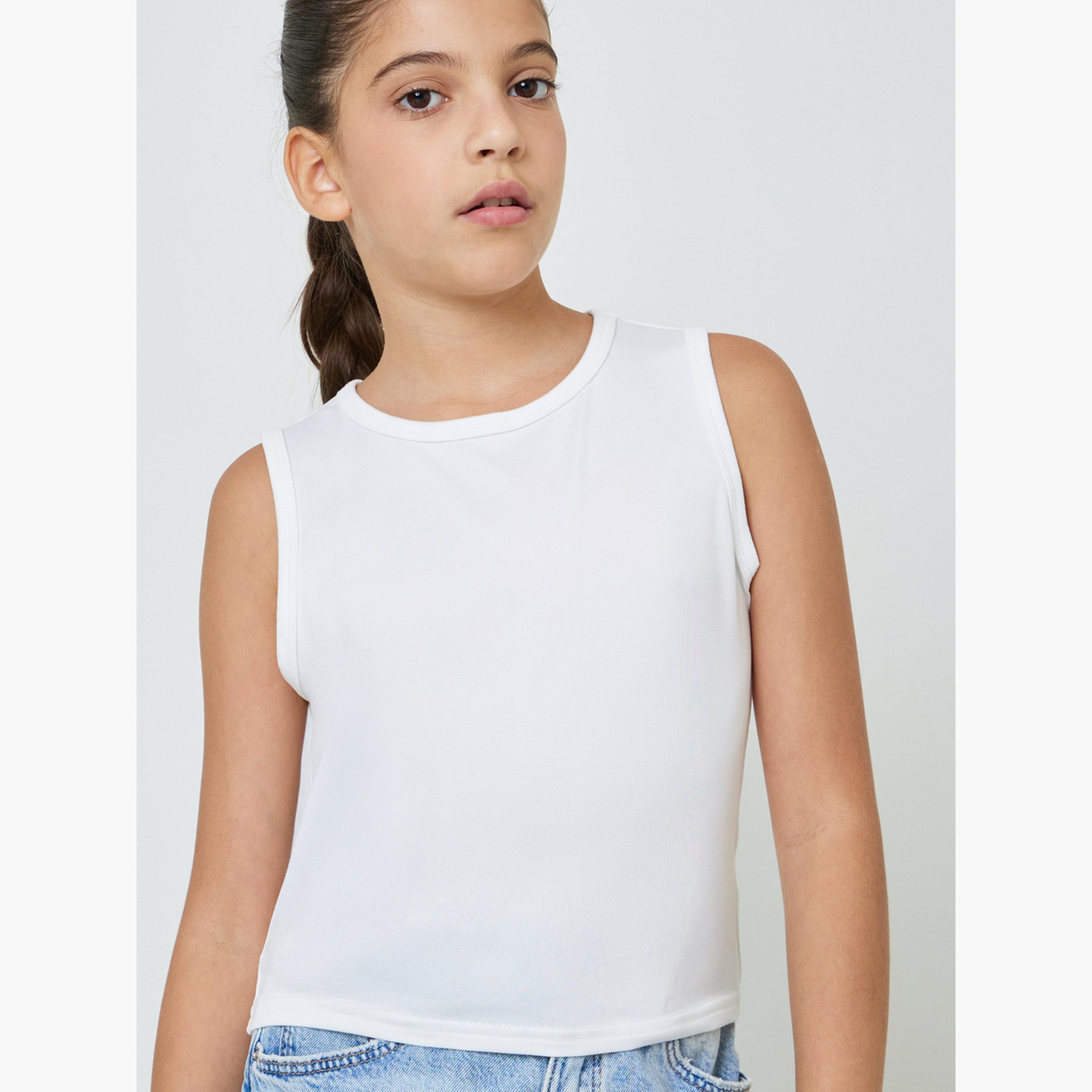 بلوزة بأكمام طويلة ومخططة للبنات-girls-clothing-blousesandshirts-image-3
