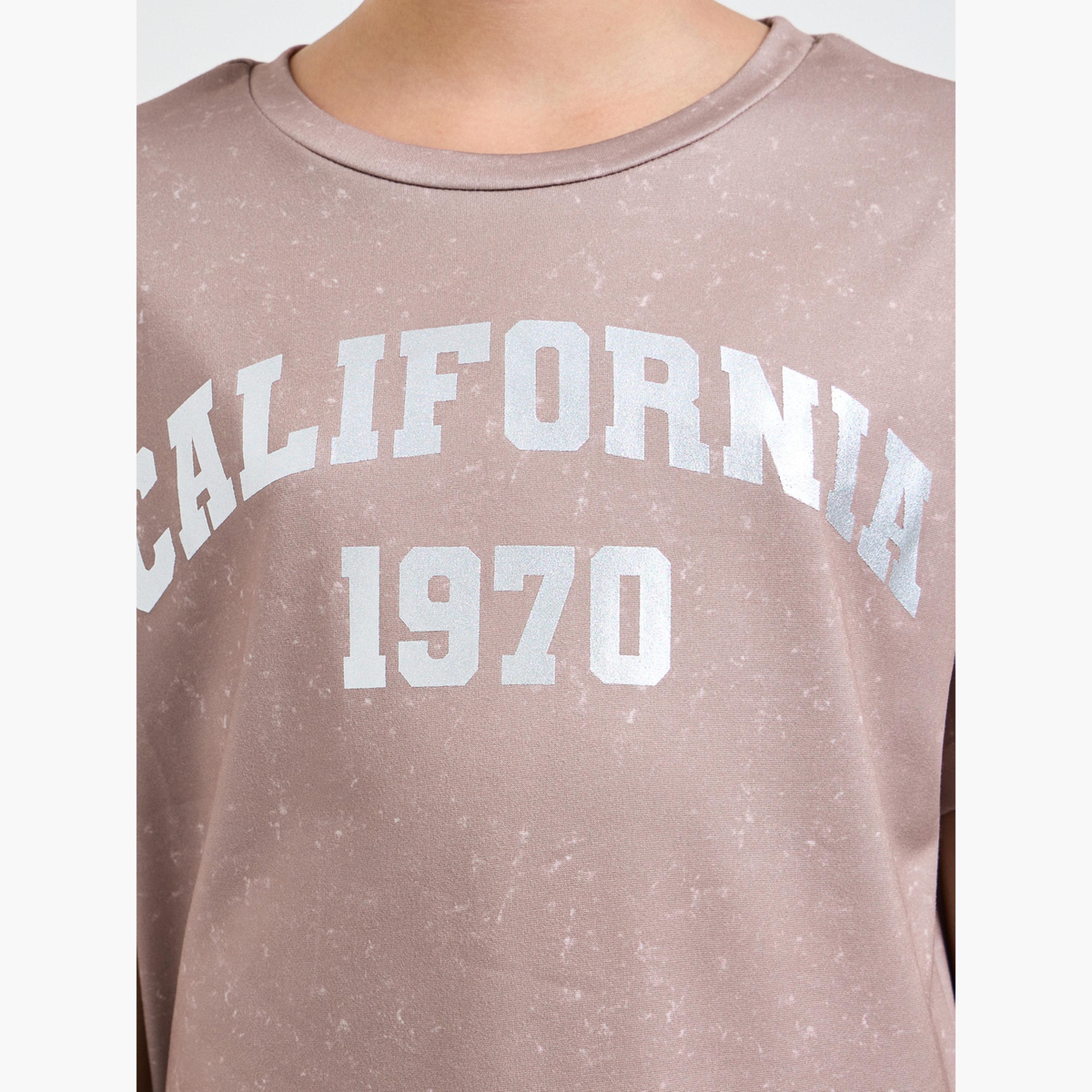 Styli Teen Girls Acid Wash Relaxed T-Shirt-girls-clothing-tshirts-image-4
