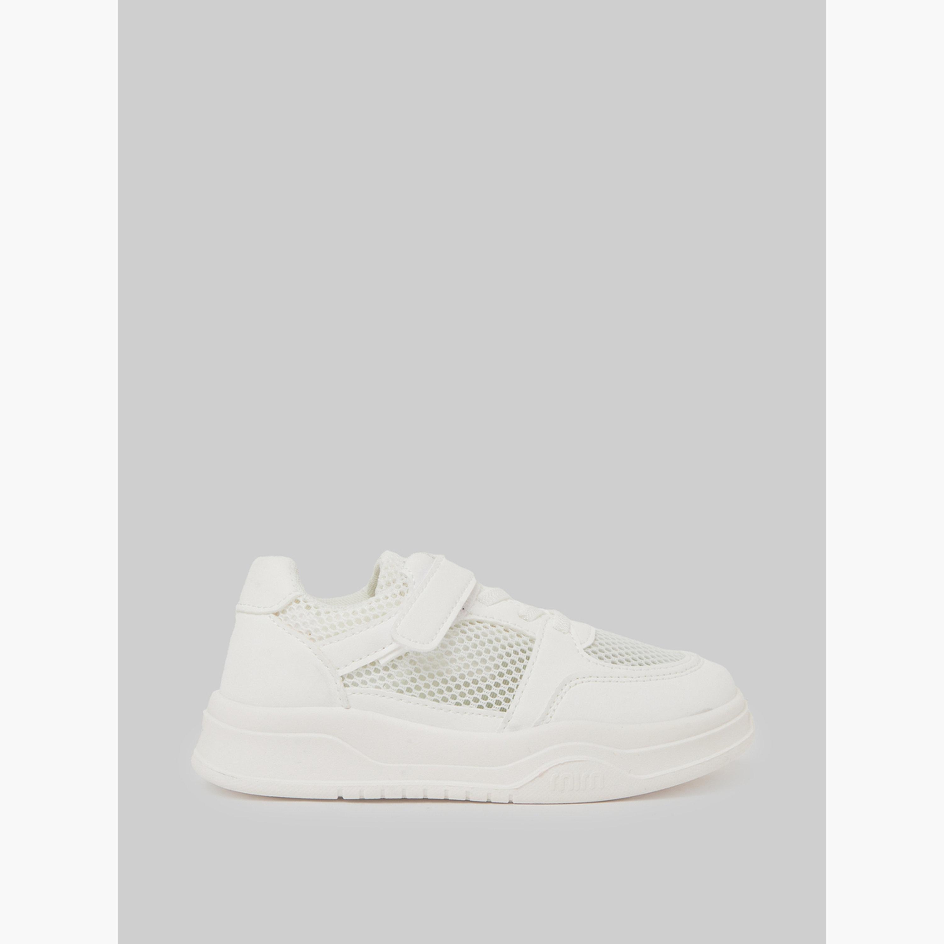 حذاء رياضي بجزء مش وشريط لاصق للبنات-girls-shoes-sneakers-image-2
