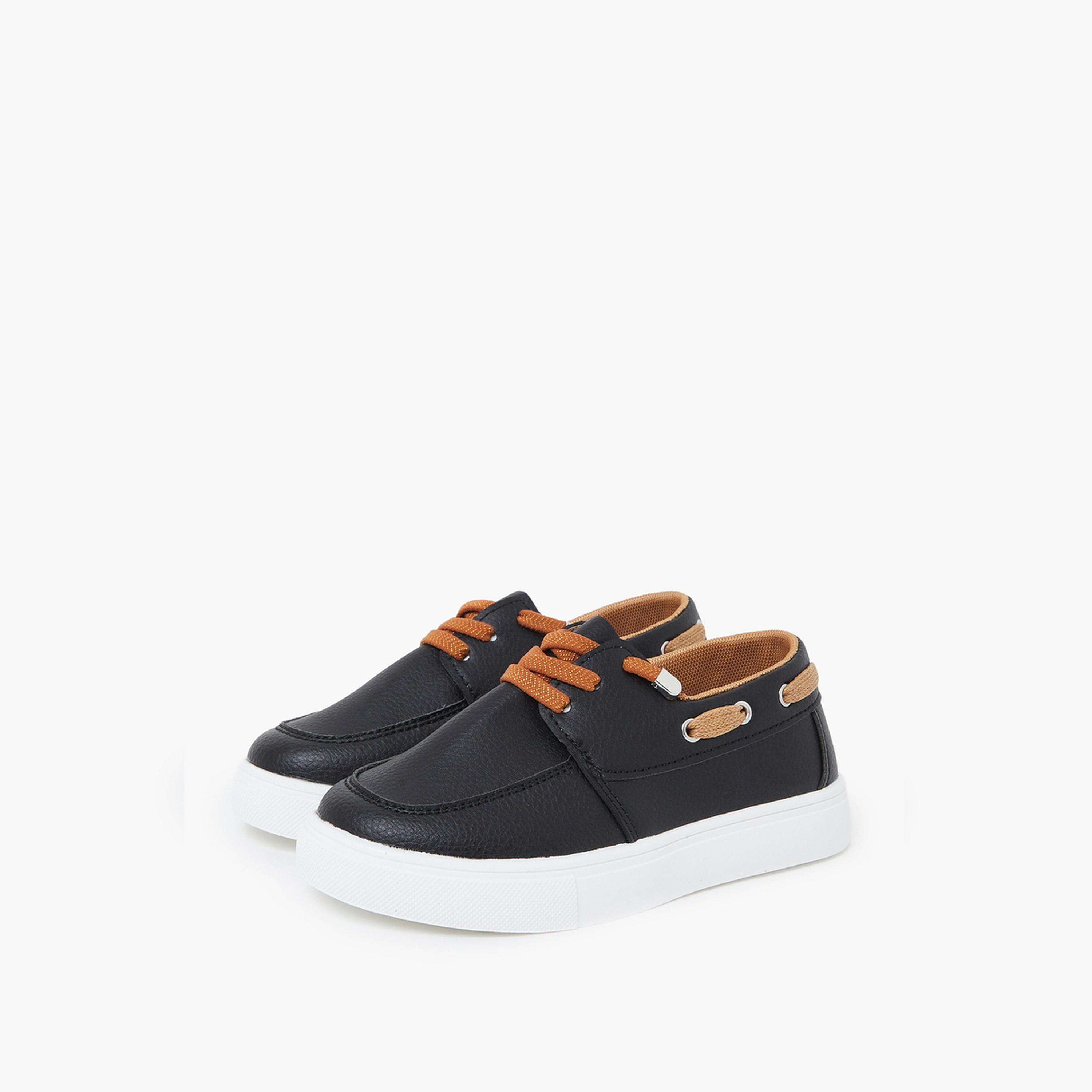 Styli Boys Lace Detail Casual Shoes-boys-shoes-loafers-image-1
