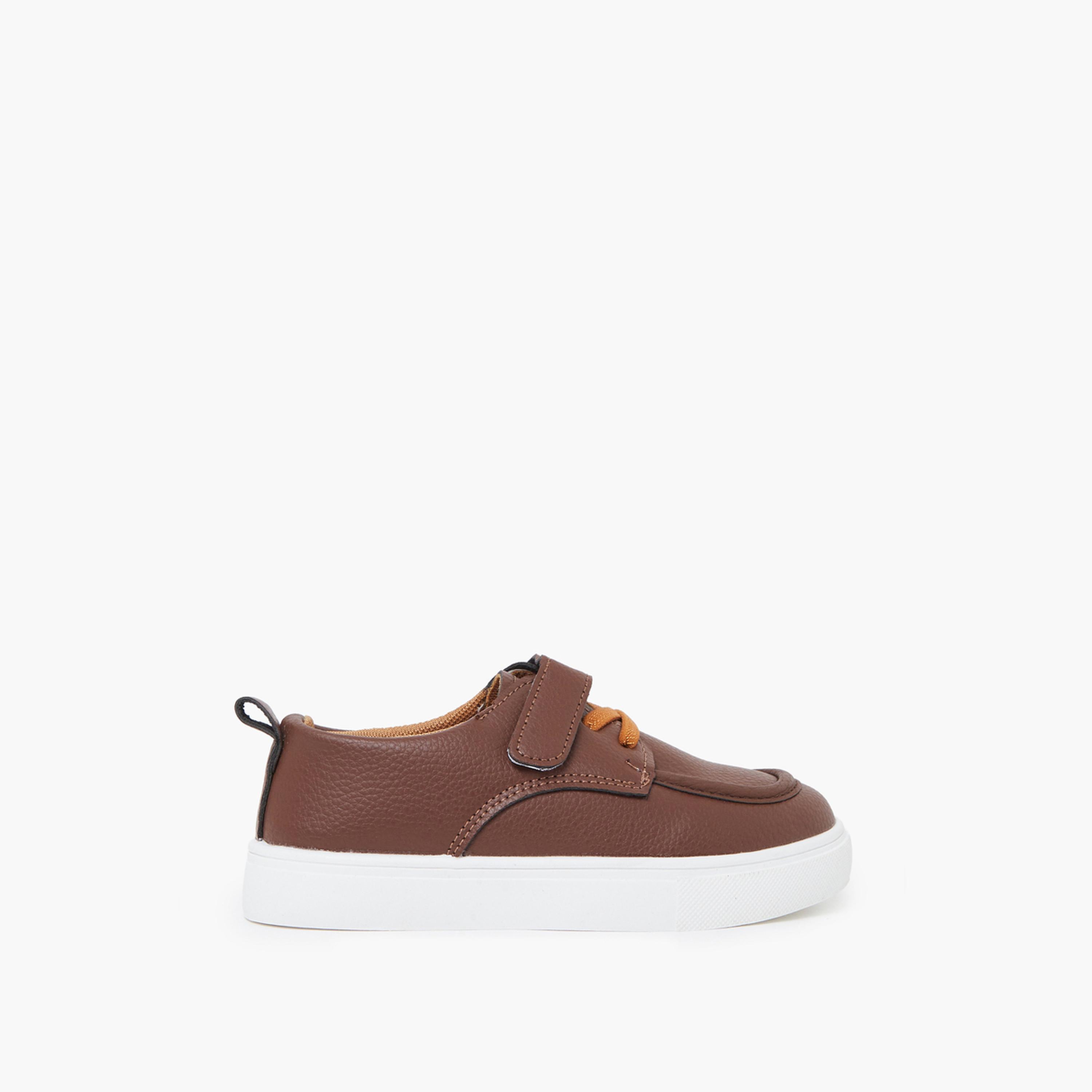 Styli Boys Velcro Detail Casual Shoes-boys-shoes-loafers-image-2