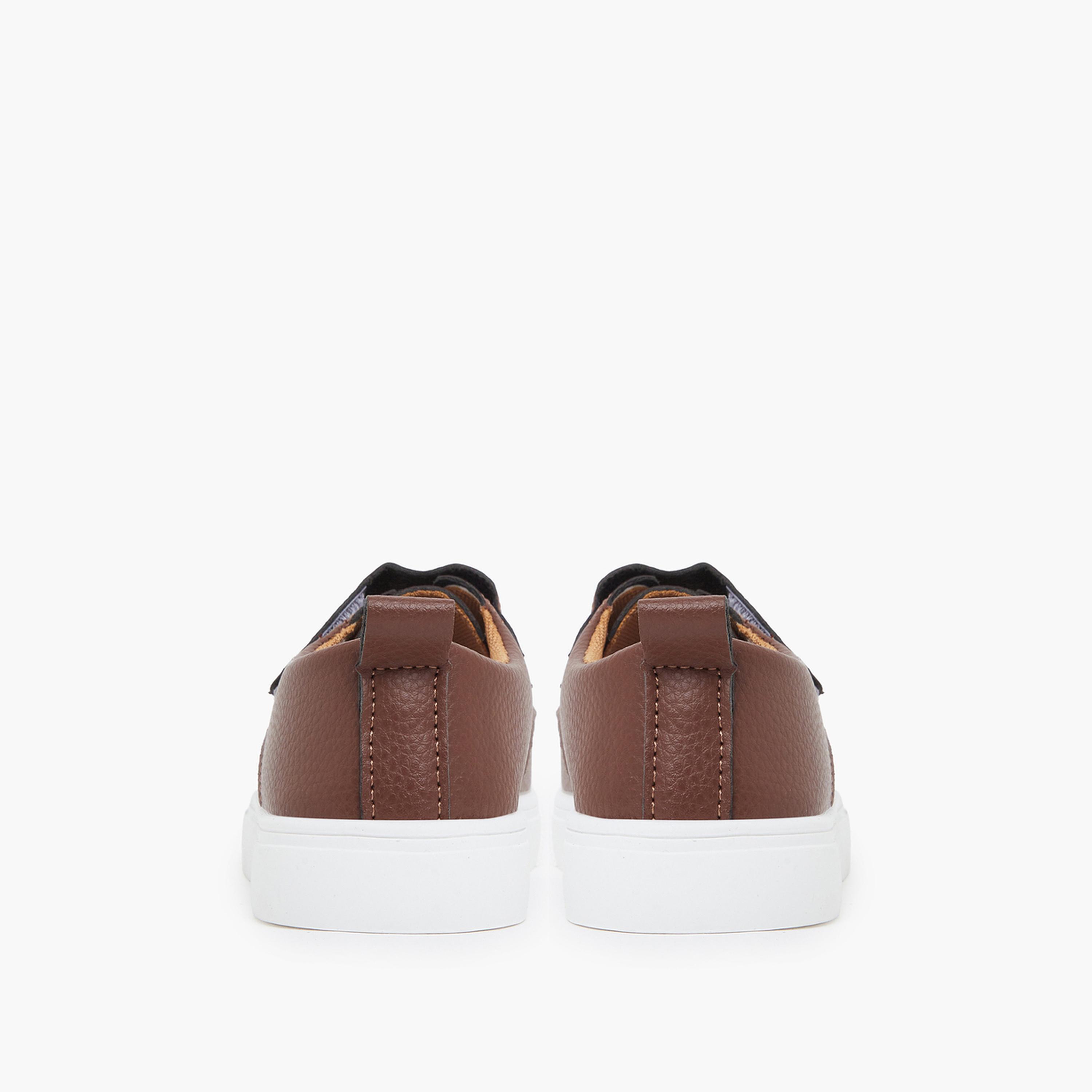 Styli Boys Velcro Detail Casual Shoes-boys-shoes-loafers-image-5