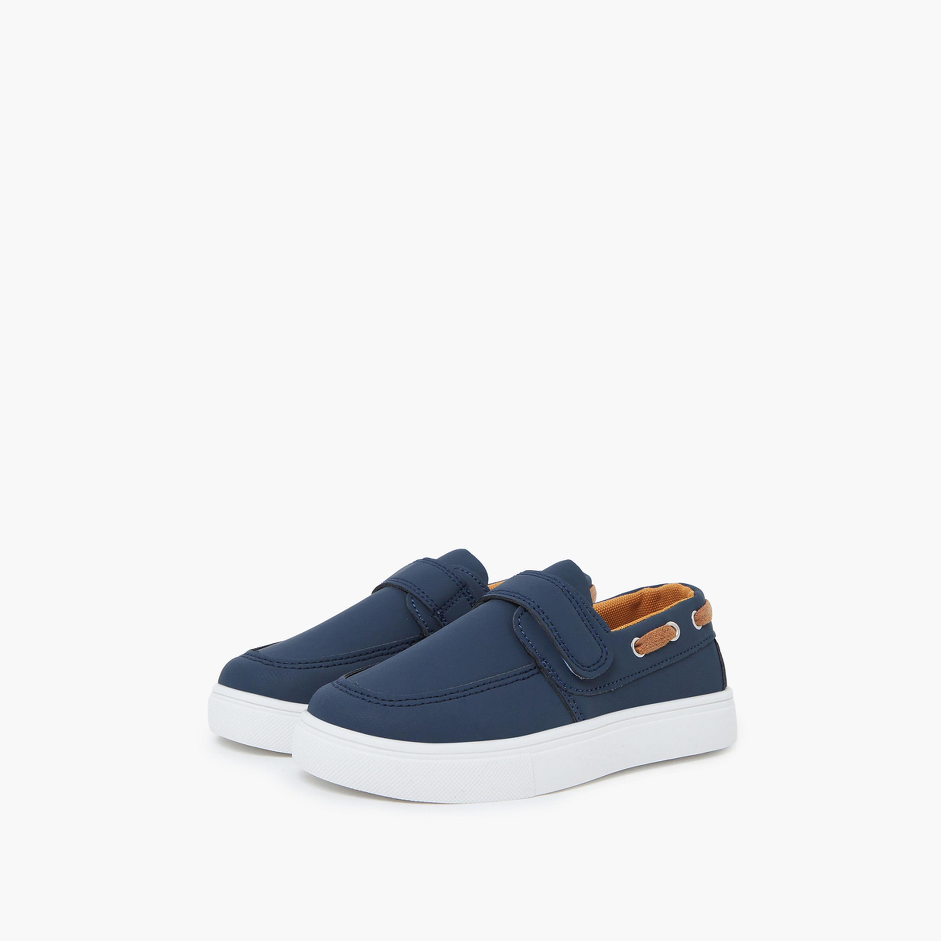 Styli Boys Velcro Detail Casual Shoes-boys-shoes-loafers-image-1