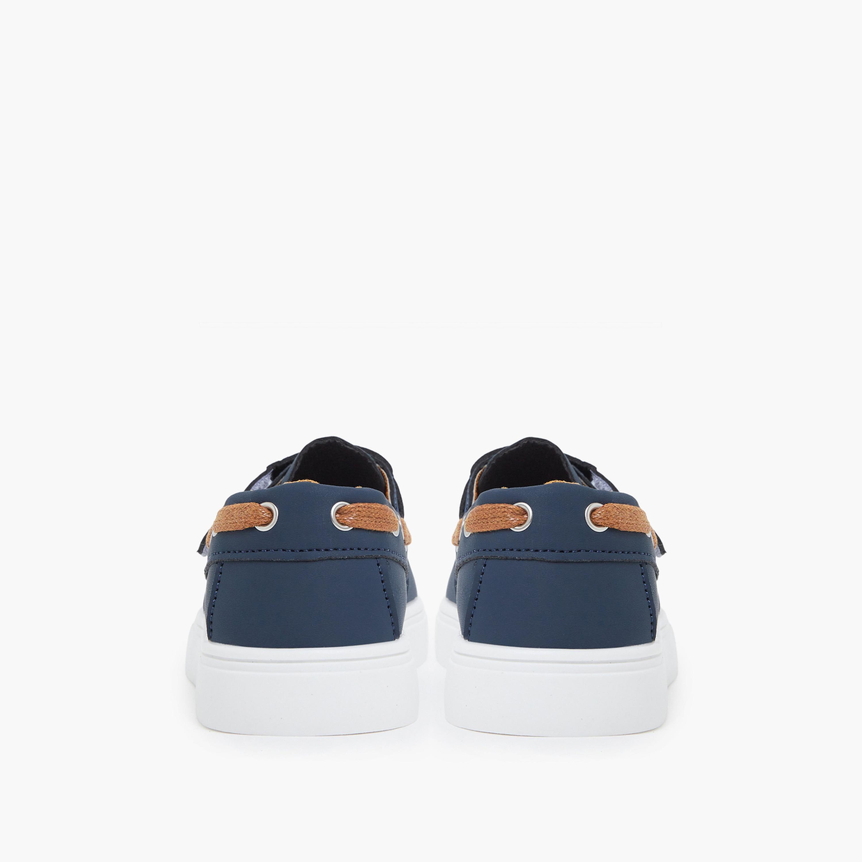 Styli Boys Velcro Detail Casual Shoes-boys-shoes-loafers-image-5