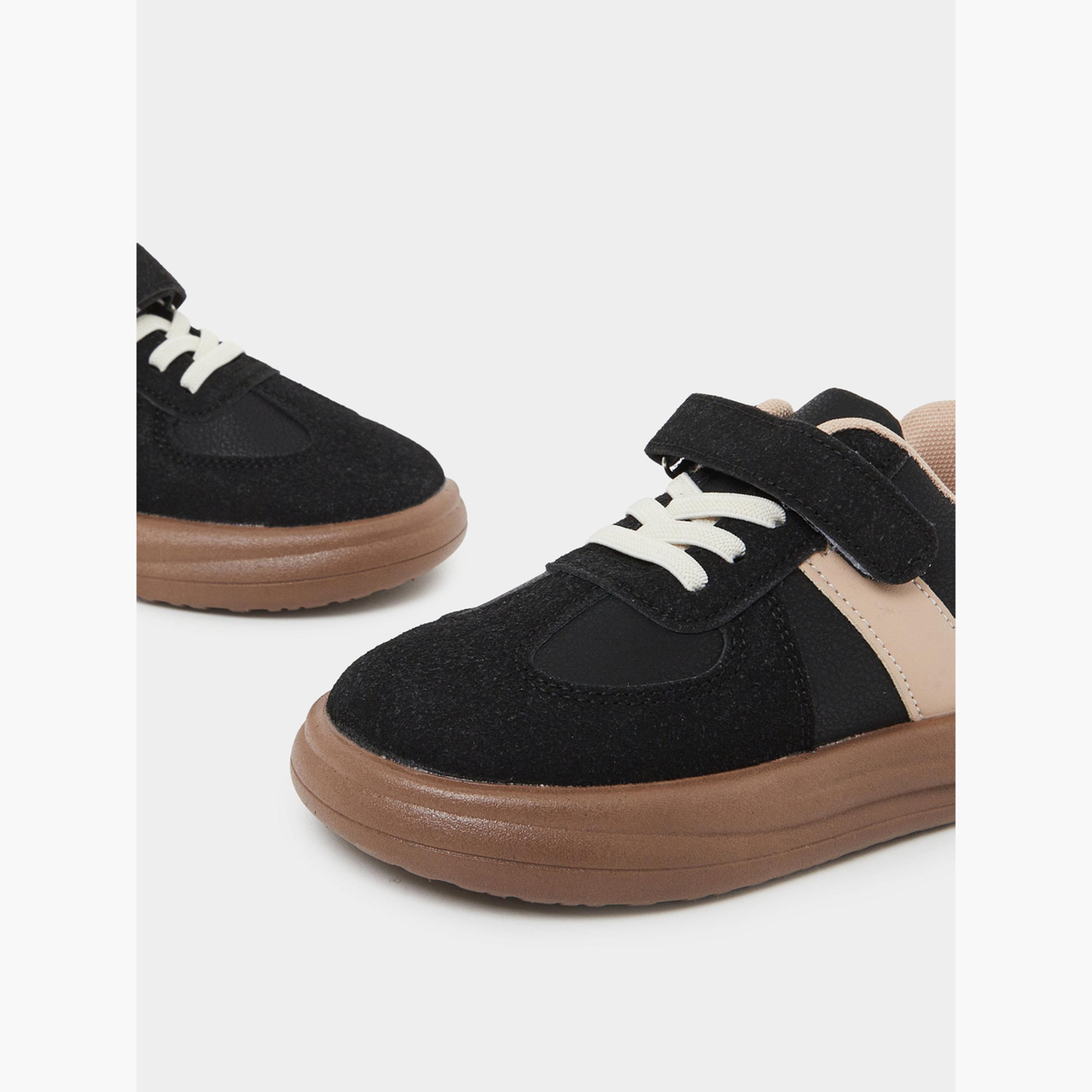 حذاء رياضي لايف ستايل بشريط لاصق للأولاد-boys-shoes-sneakers-image-4