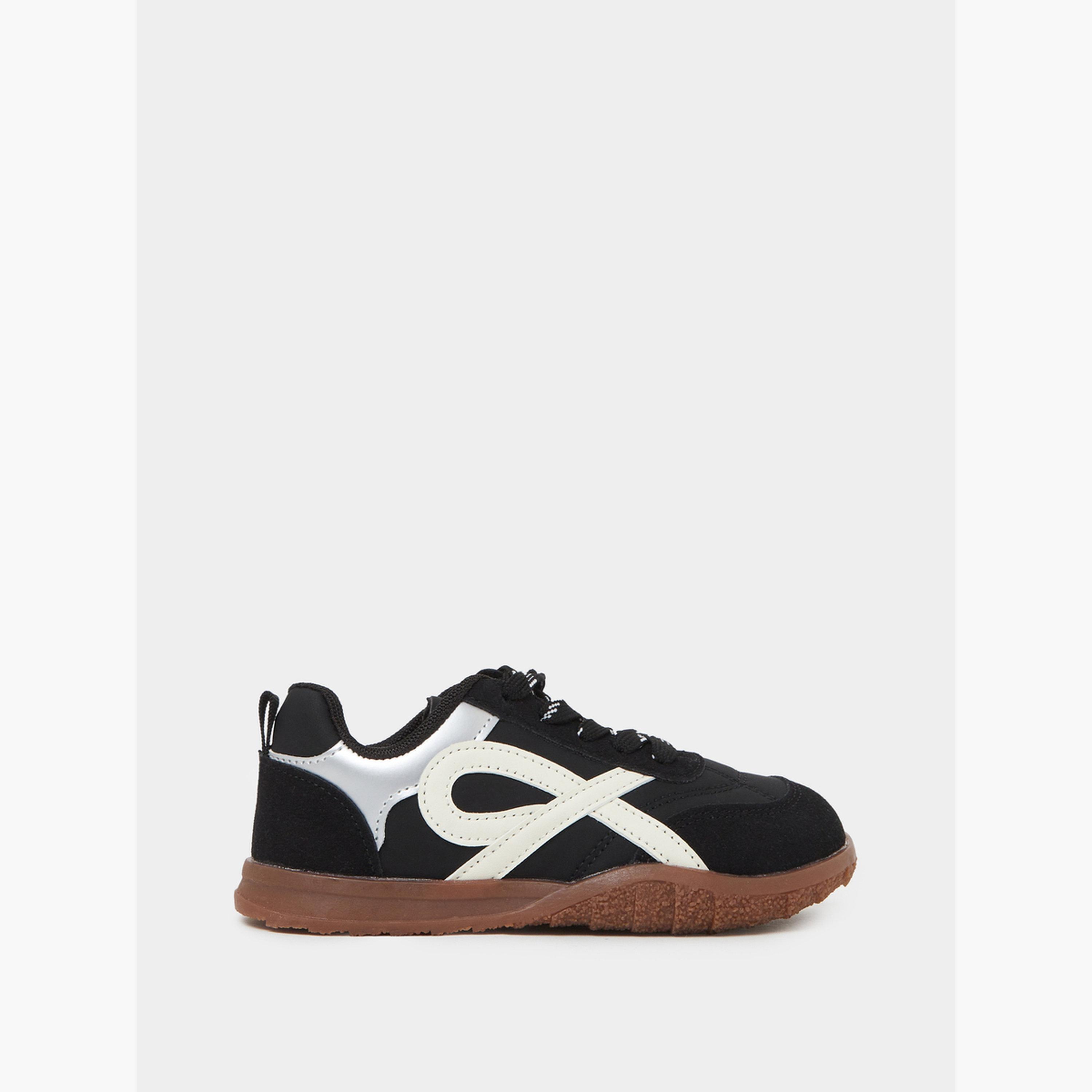 Styli Boys Textured Lace-Up Sneakers-boys-shoes-sneakers-image-2