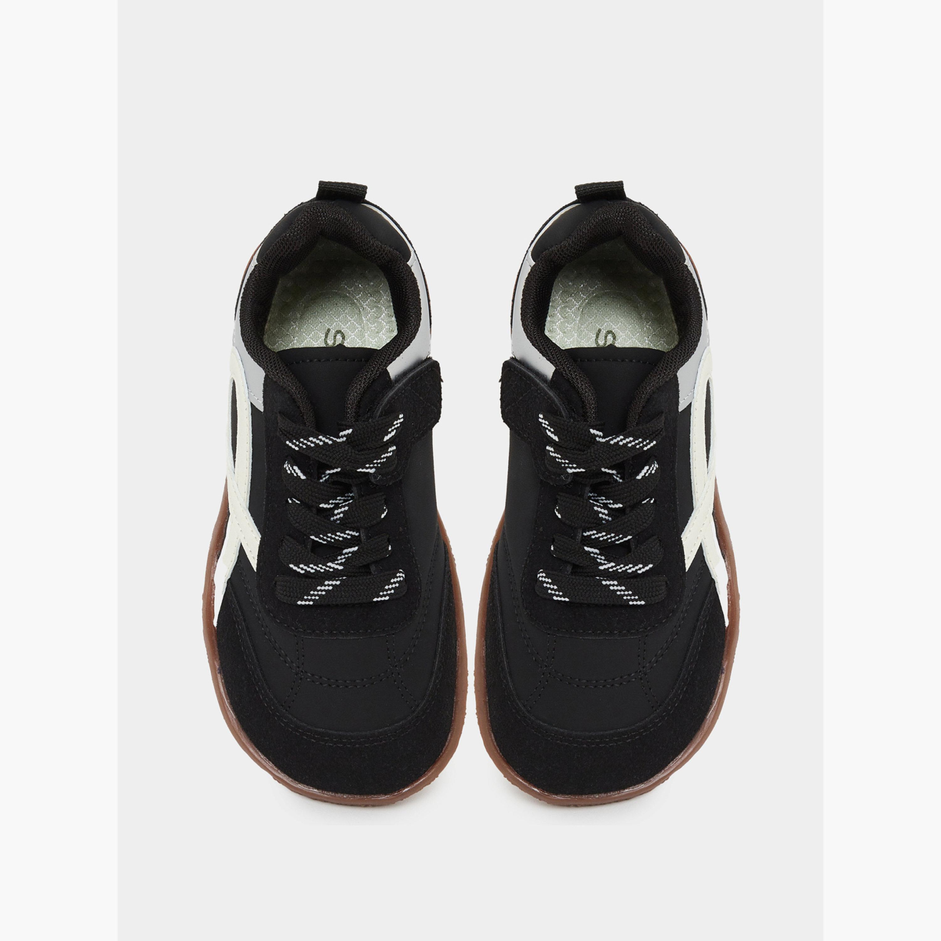 Styli Boys Textured Lace-Up Sneakers-boys-shoes-sneakers-image-3
