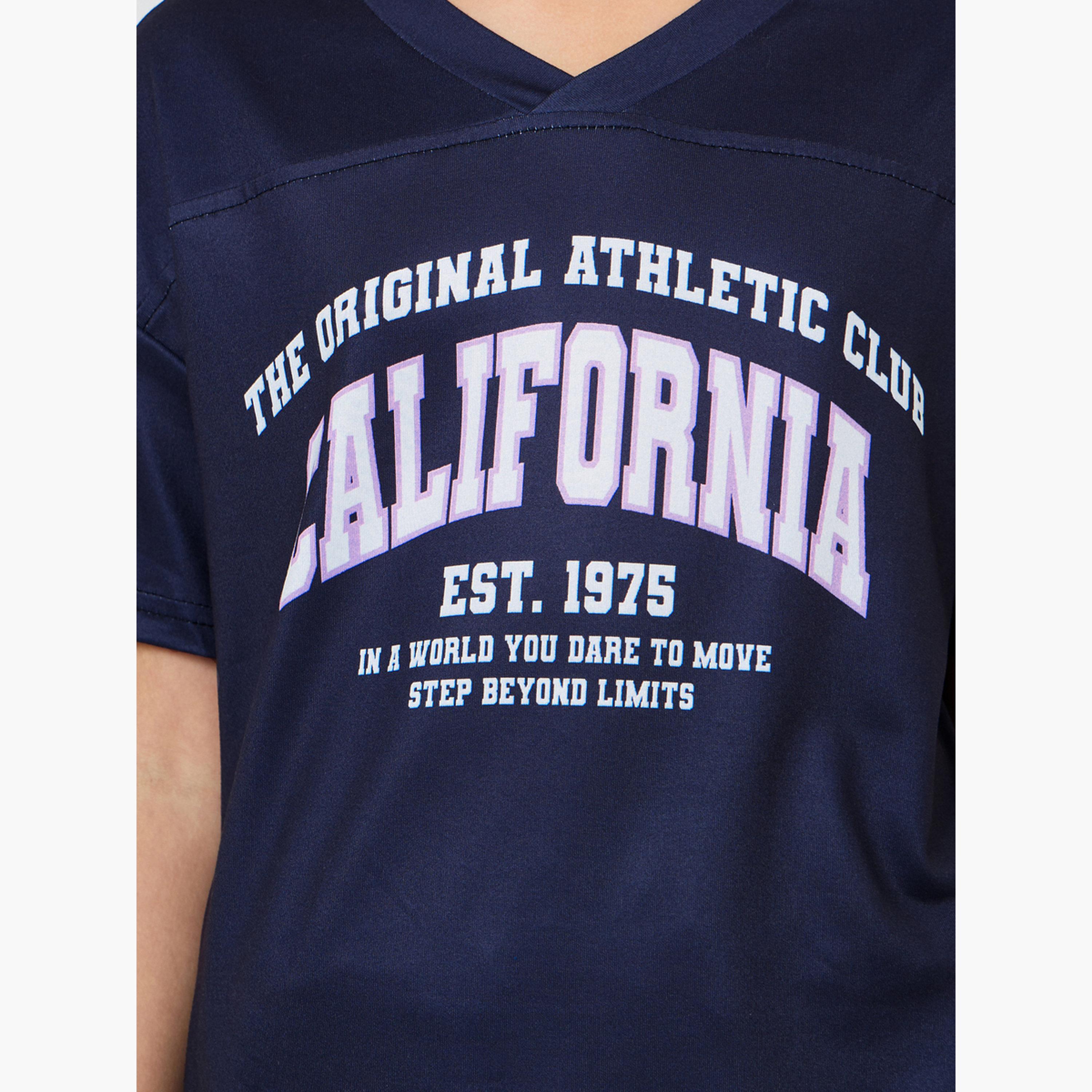 Styli Teen Girls Varsity Print Oversized T-Shirt-girls-clothing-tshirts-image-4