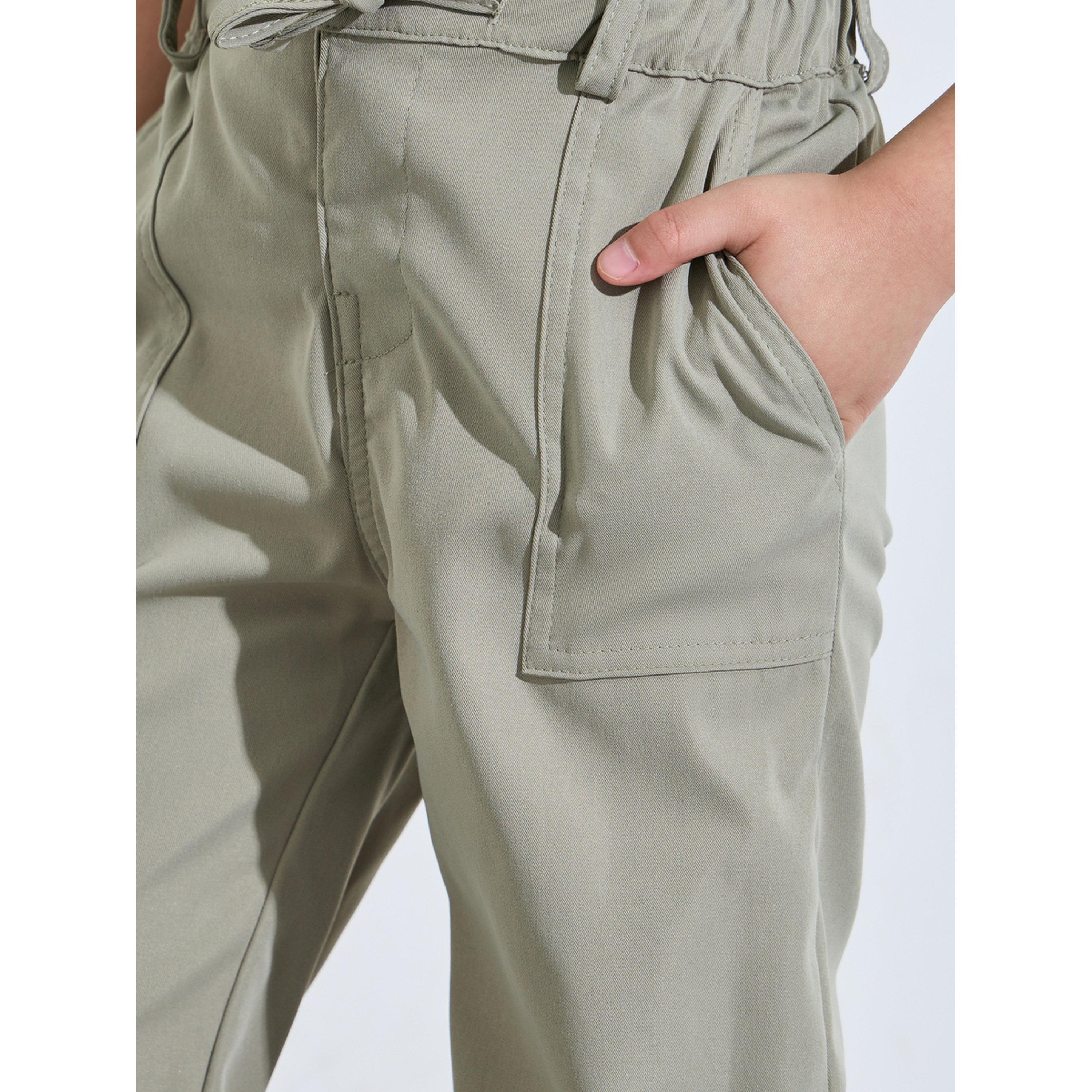 جوغر كارجو بخصر مطاطي بلون سادة للأولاد-boys-clothing-bottoms-joggersandtrackpants-image-3