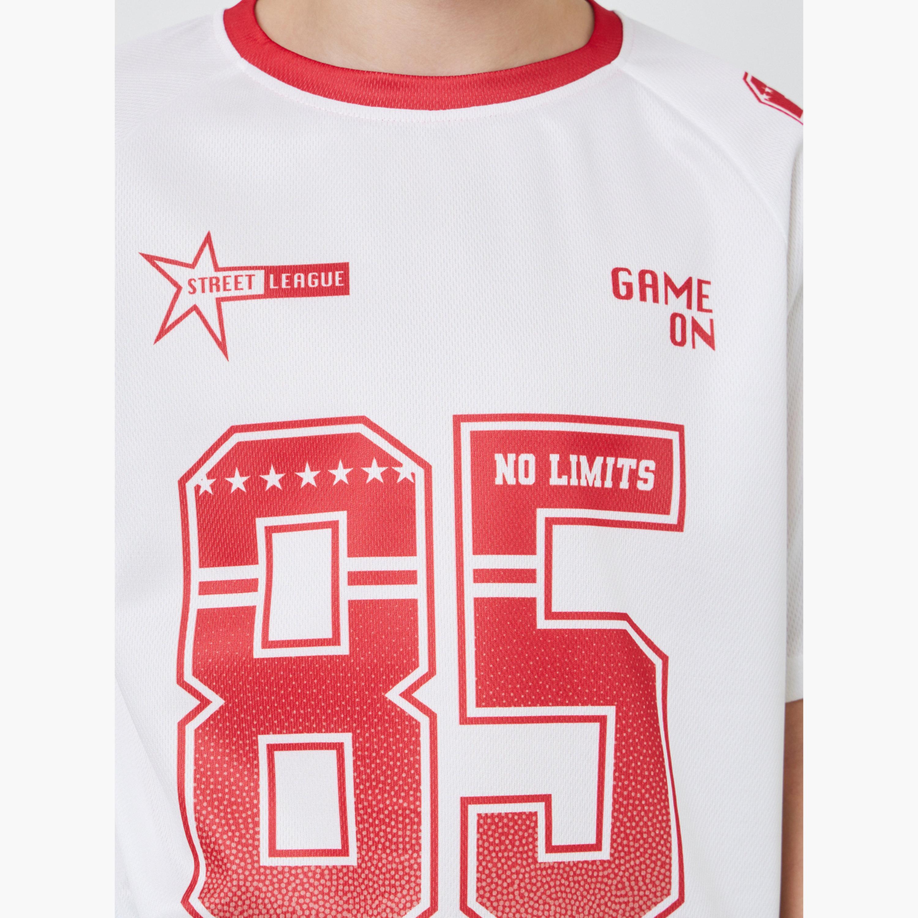 Styli Boys Off-White Graphic Regular Fit T-Shirt-boys-clothing-tshirtsandpolos-image-5