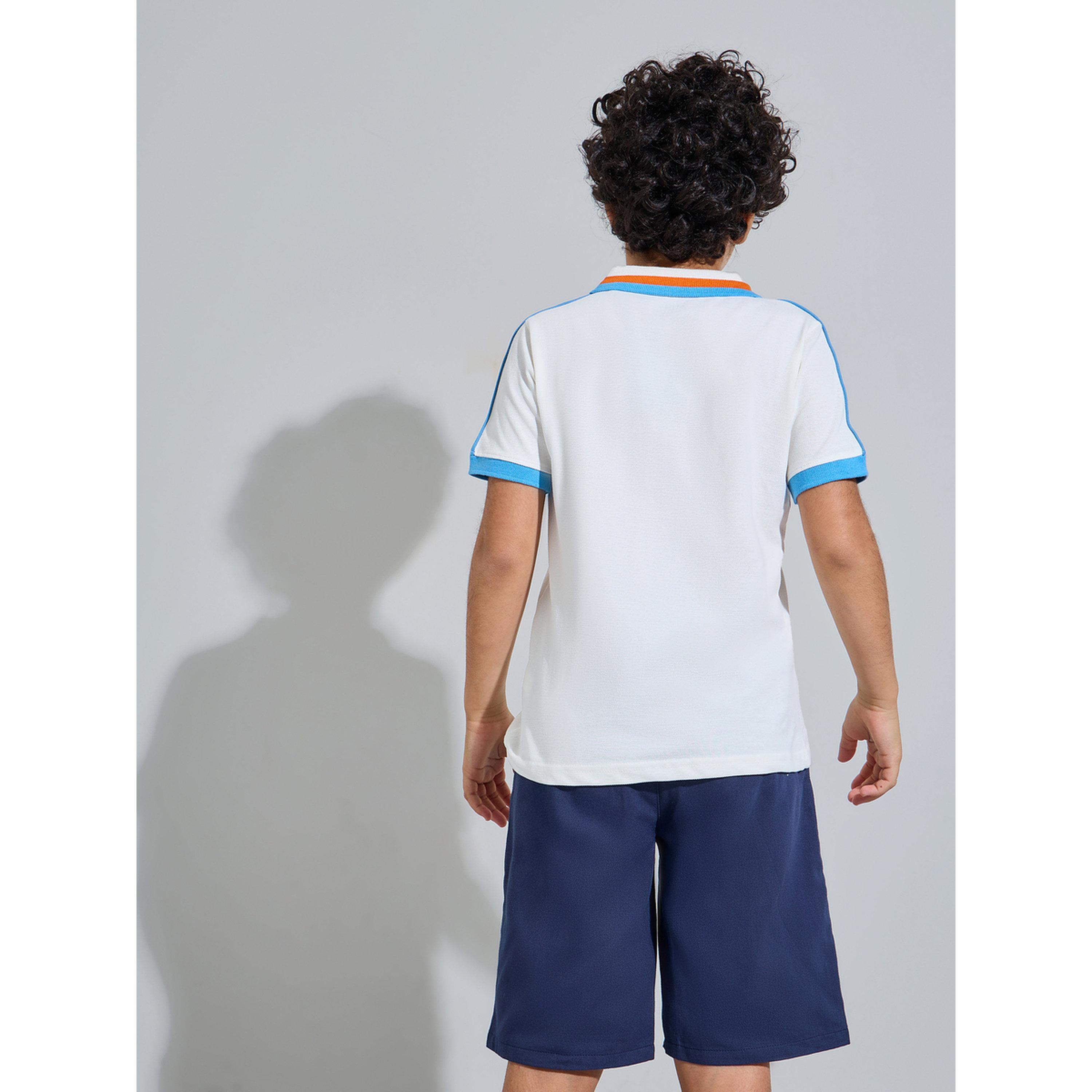 تيشيرت بولو بطبعة بيسبول للأولاد المراهقين-boys-clothing-tshirtsandpolos-image-4