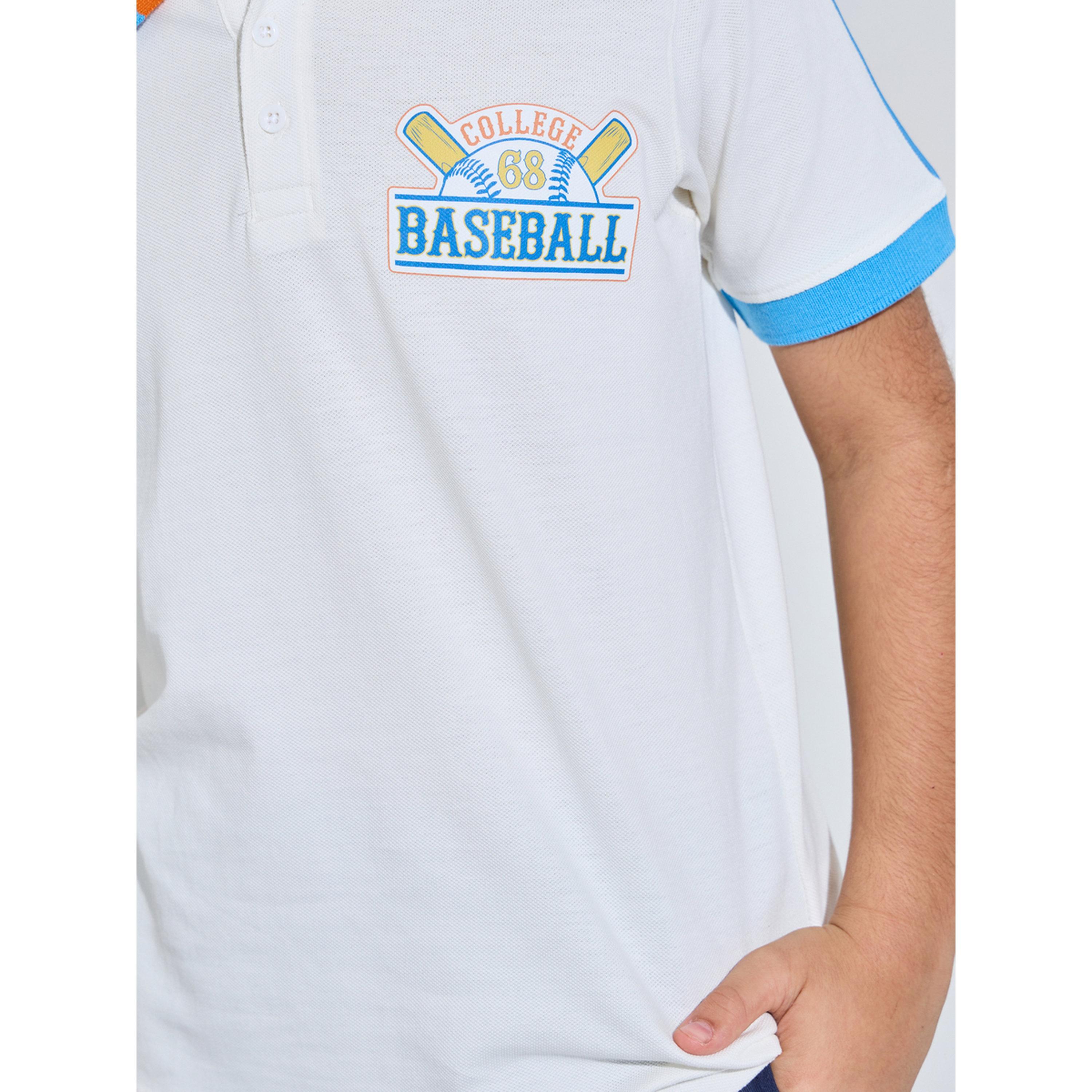تيشيرت بولو بطبعة بيسبول للأولاد المراهقين-boys-clothing-tshirtsandpolos-image-5