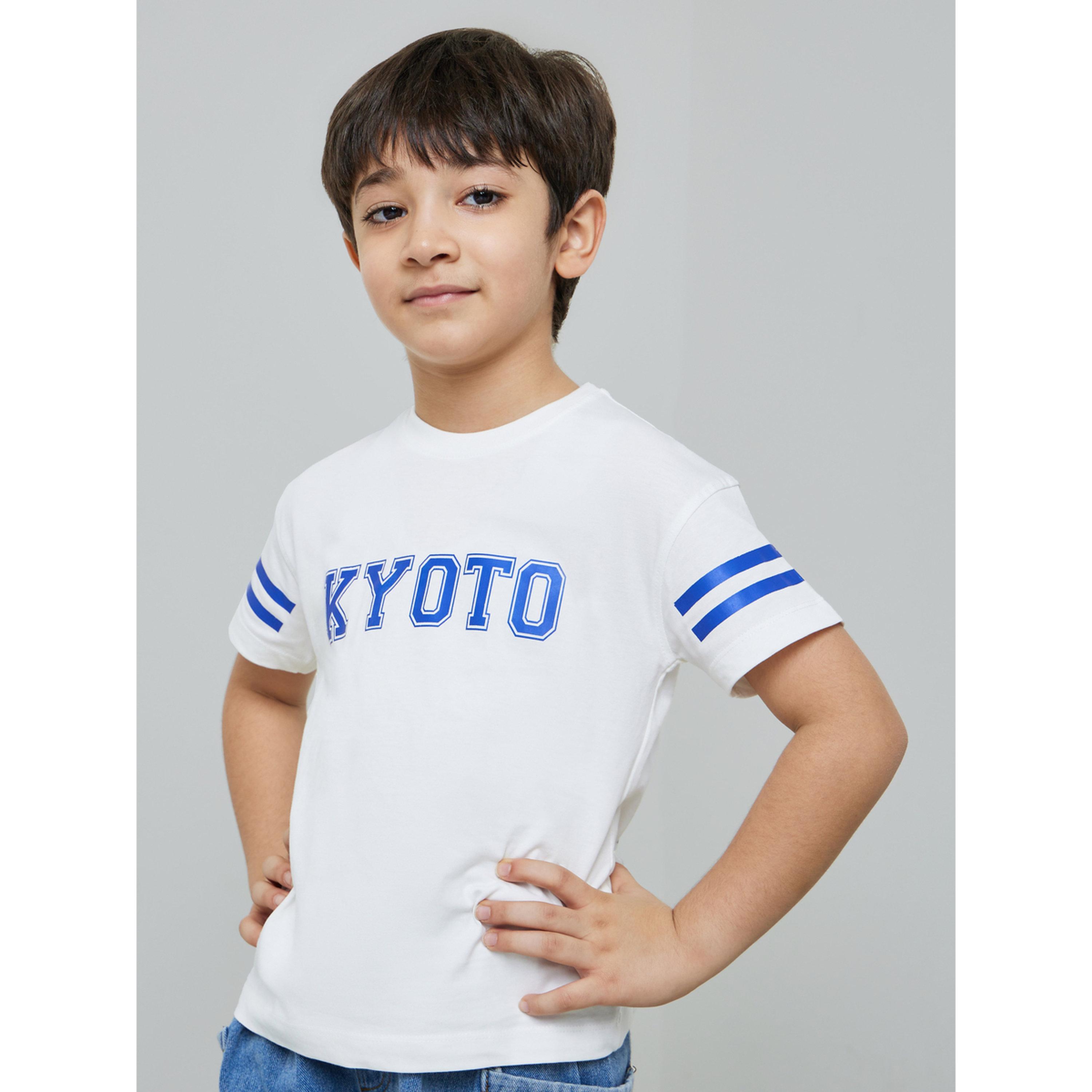 تيشيرت واسع وطبعة جرافيك للأولاد-boys-clothing-tshirtsandpolos-image-1