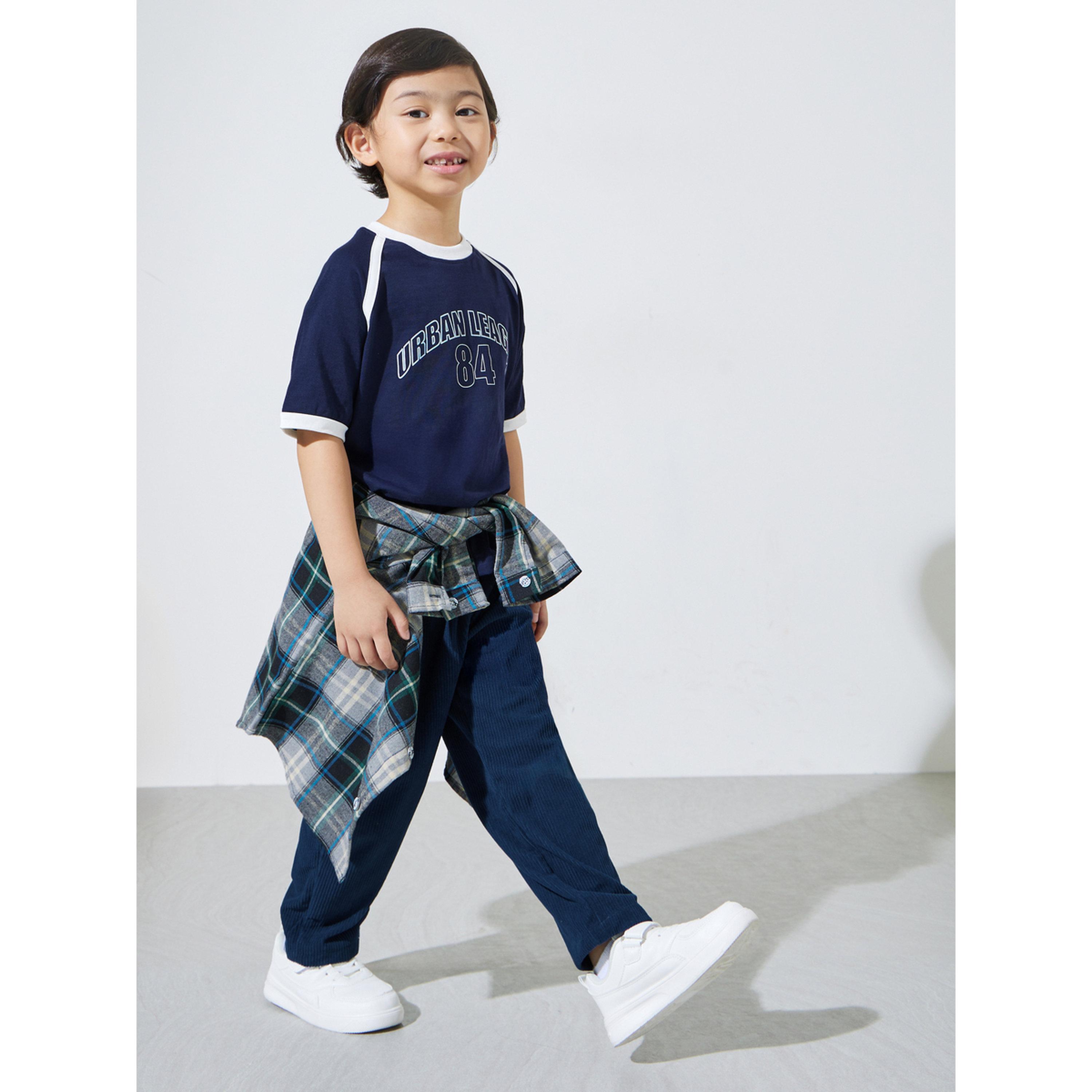 تيشيرت واسع بأكمام ريجلان وطبعة جرافيك-boys-clothing-tshirtsandpolos-image-2
