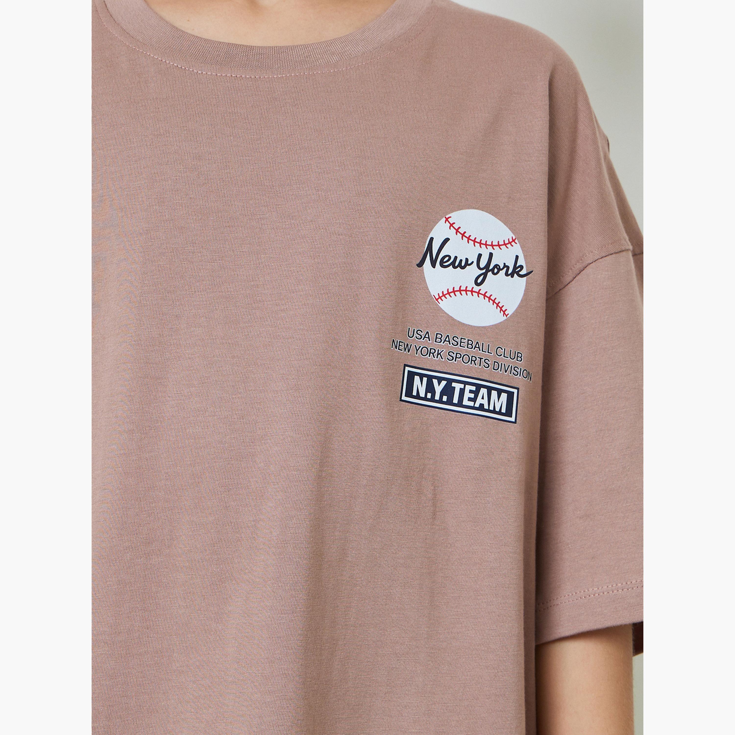 تيشيرت واسع بطبعات جرافيك للأولاد-boys-clothing-tshirtsandpolos-image-5