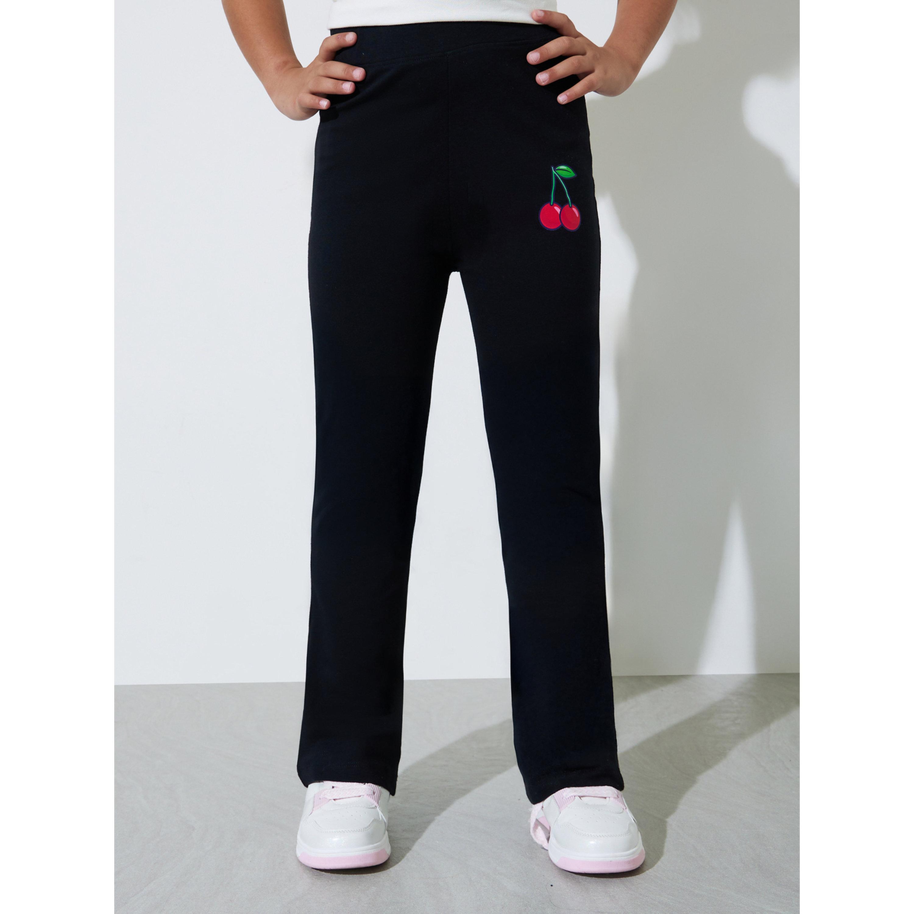 ليقنز بطول كامل وطبعة كرز للبنات-girls-clothing-bottoms-leggings-image-1
