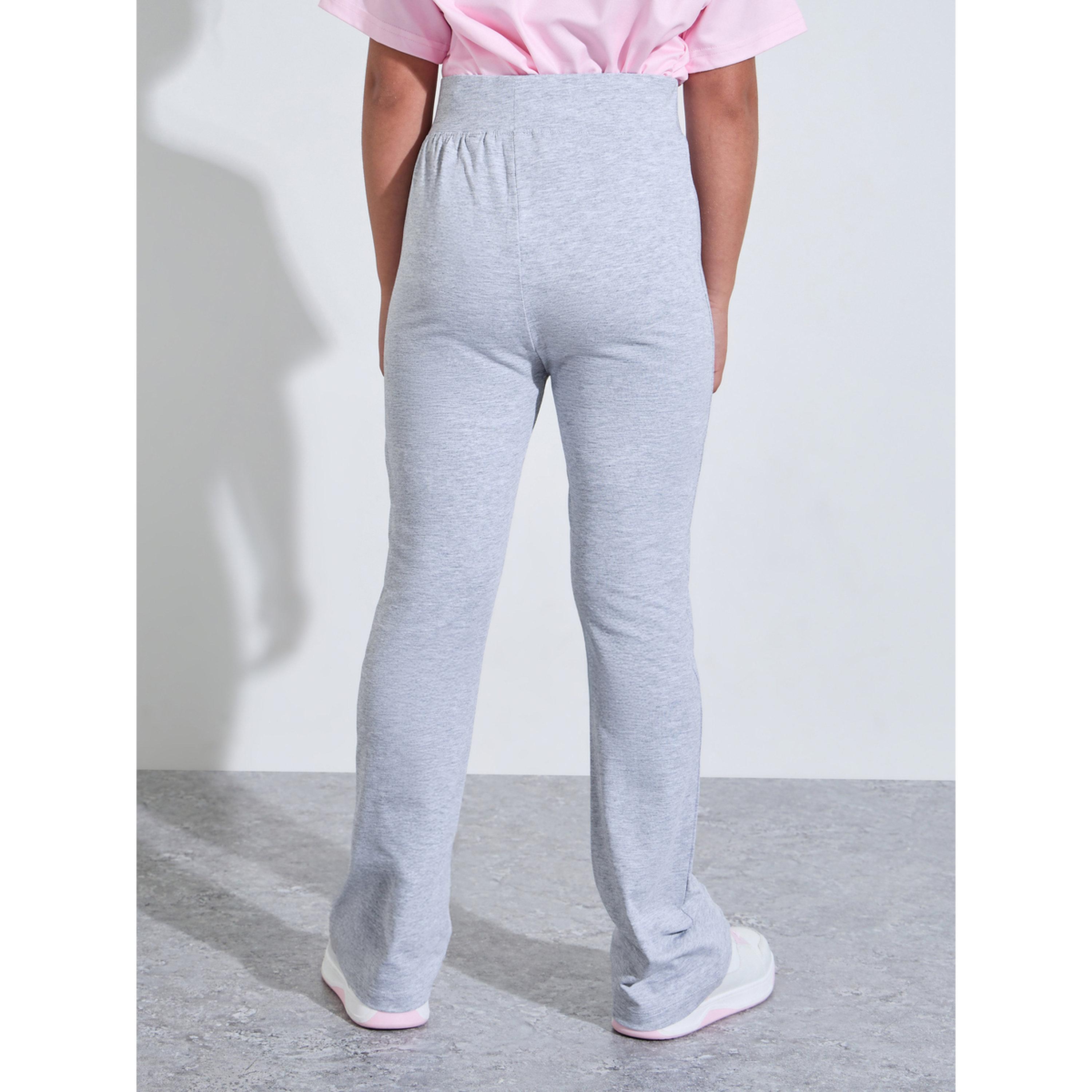 Styli Teen Girls Grey Full-Length Leggings with Cherry Print-girls-clothing-bottoms-leggings-image-3