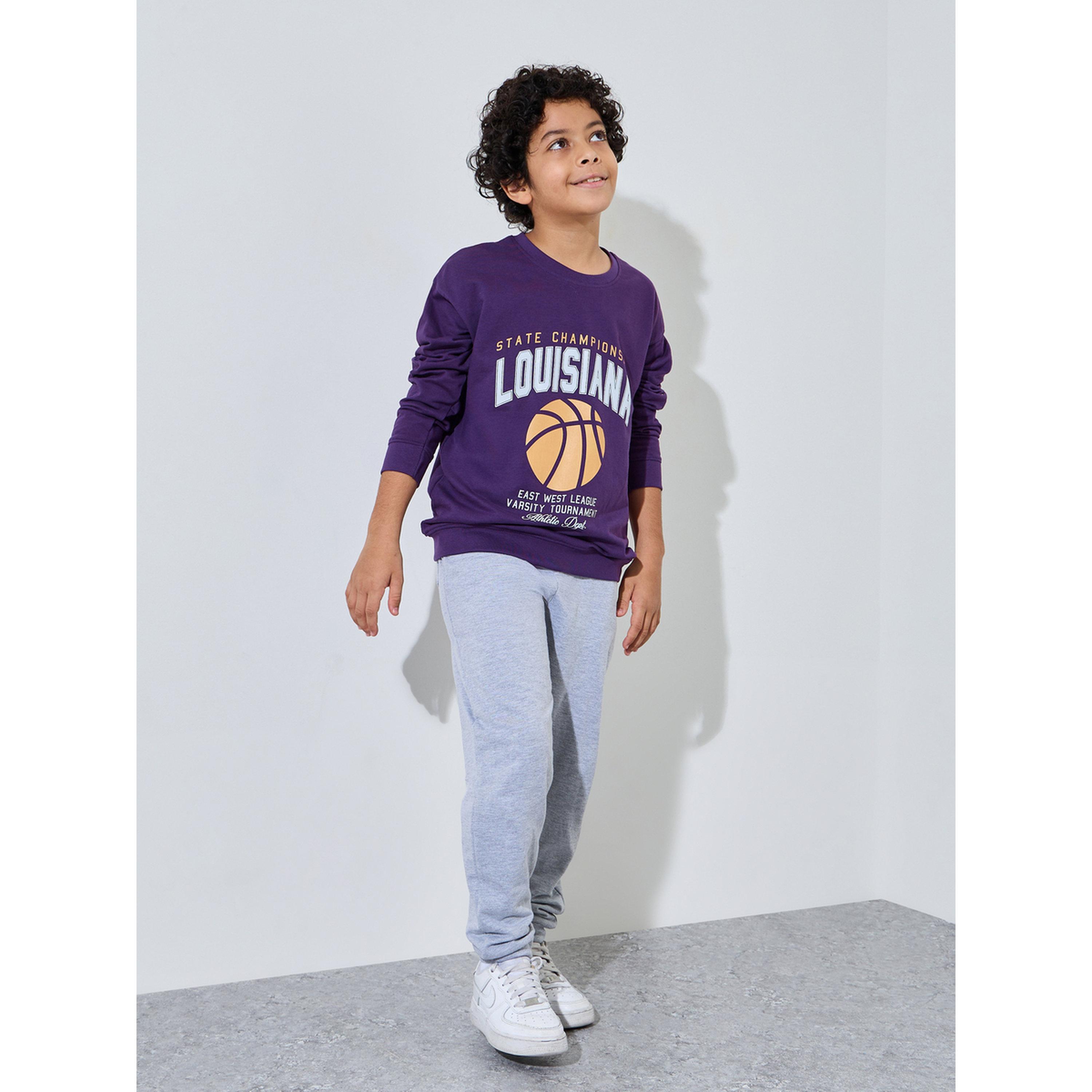 Styli Teen Boys Purple Oversized Graphic Sweatshirt-boys-clothing-sweatshirts-image-2