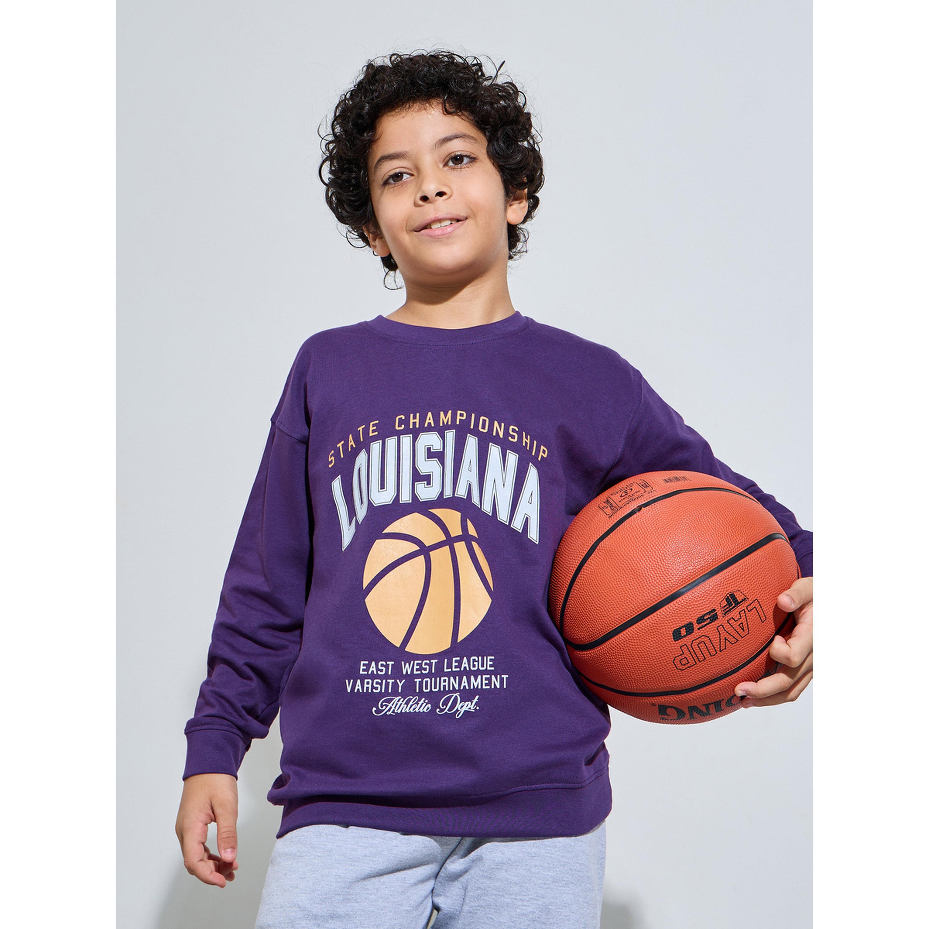 Styli Teen Boys Purple Oversized Graphic Sweatshirt-boys-clothing-sweatshirts-image-3
