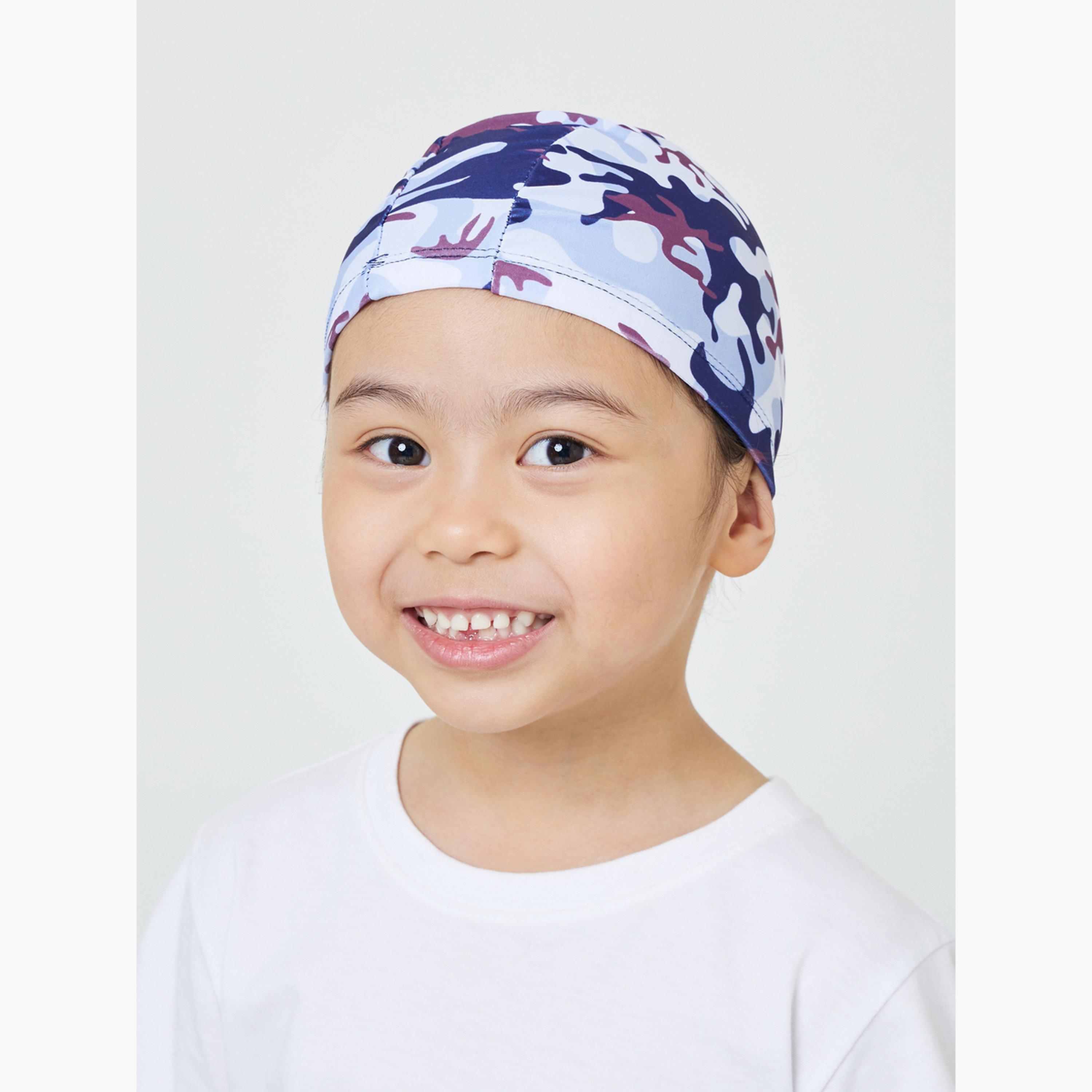 مجموعة من قبعة وشورت سباحة مطبوع للأولاد-boys-clothing-swimwear-image-3