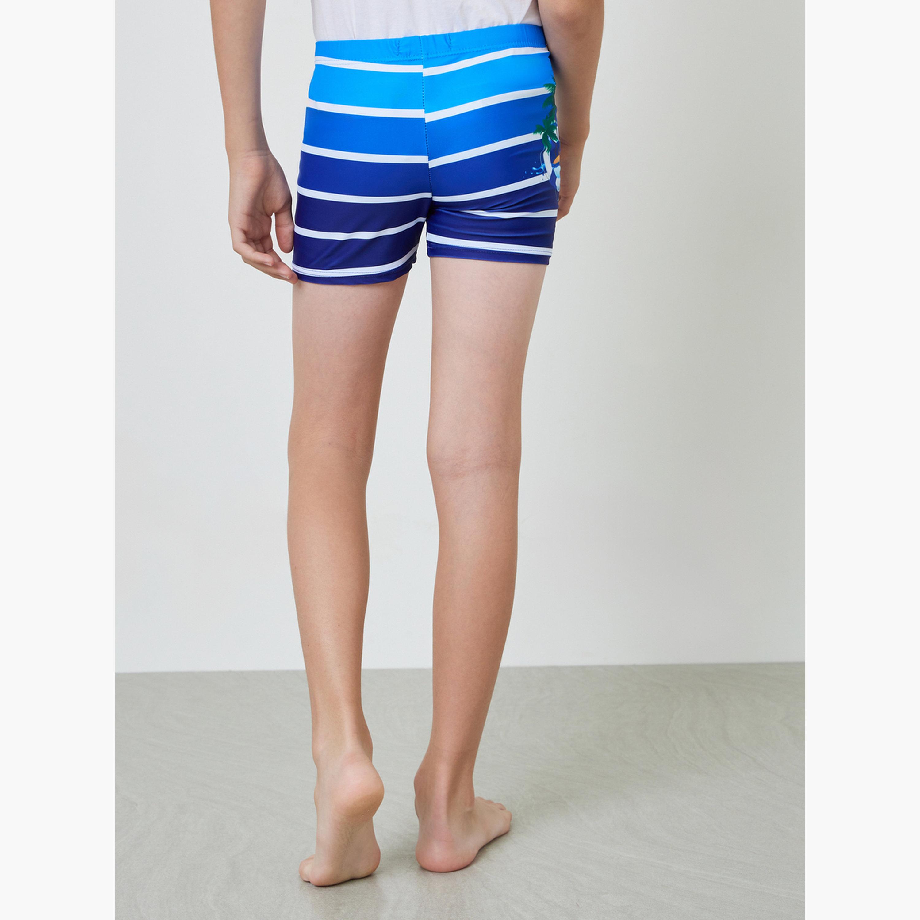 Styli Teen Boys Striped Ombre Swim Trunks-boys-clothing-swimwear-image-5