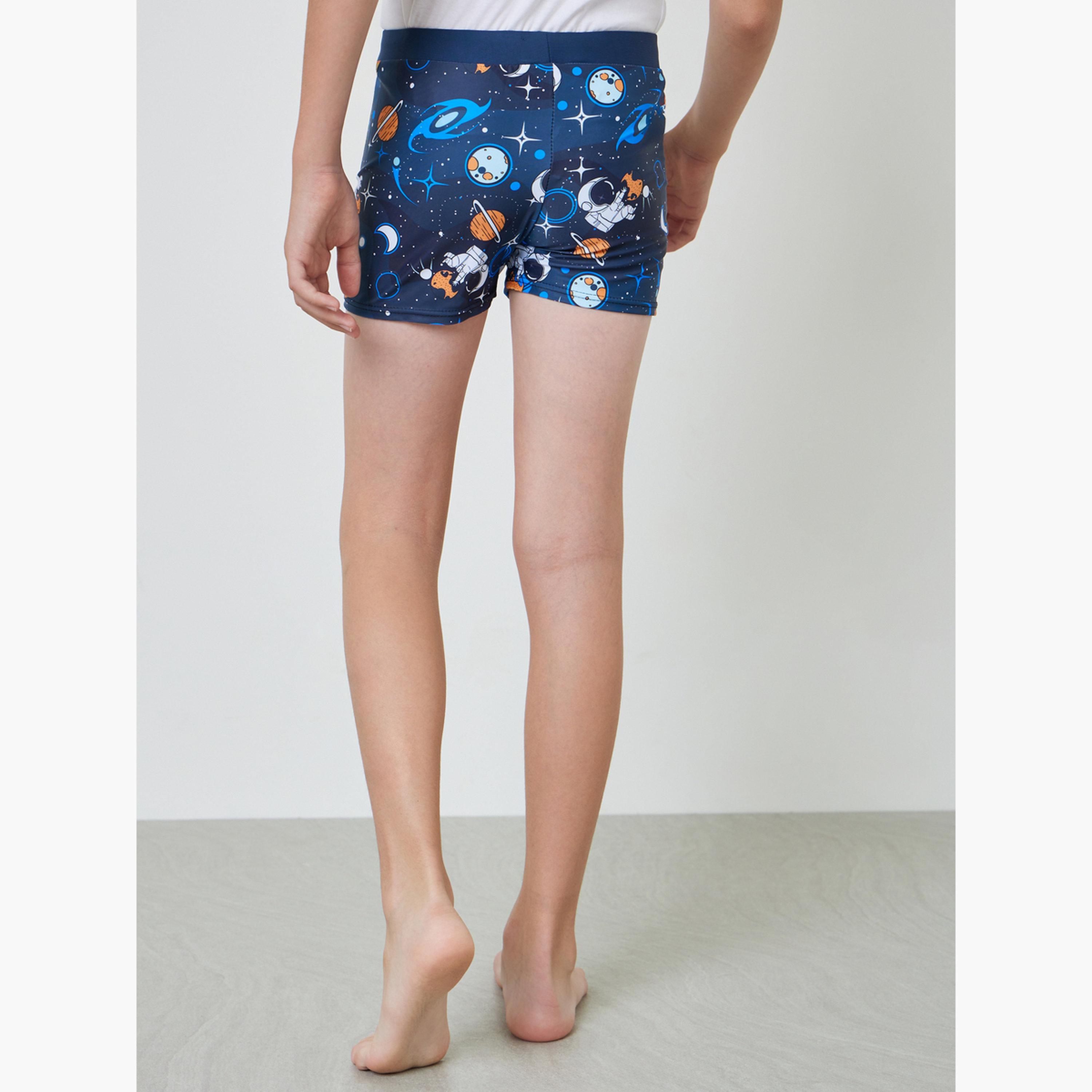 Styli Teen Boys Space Explorer Swim Shorts-boys-clothing-swimwear-image-4