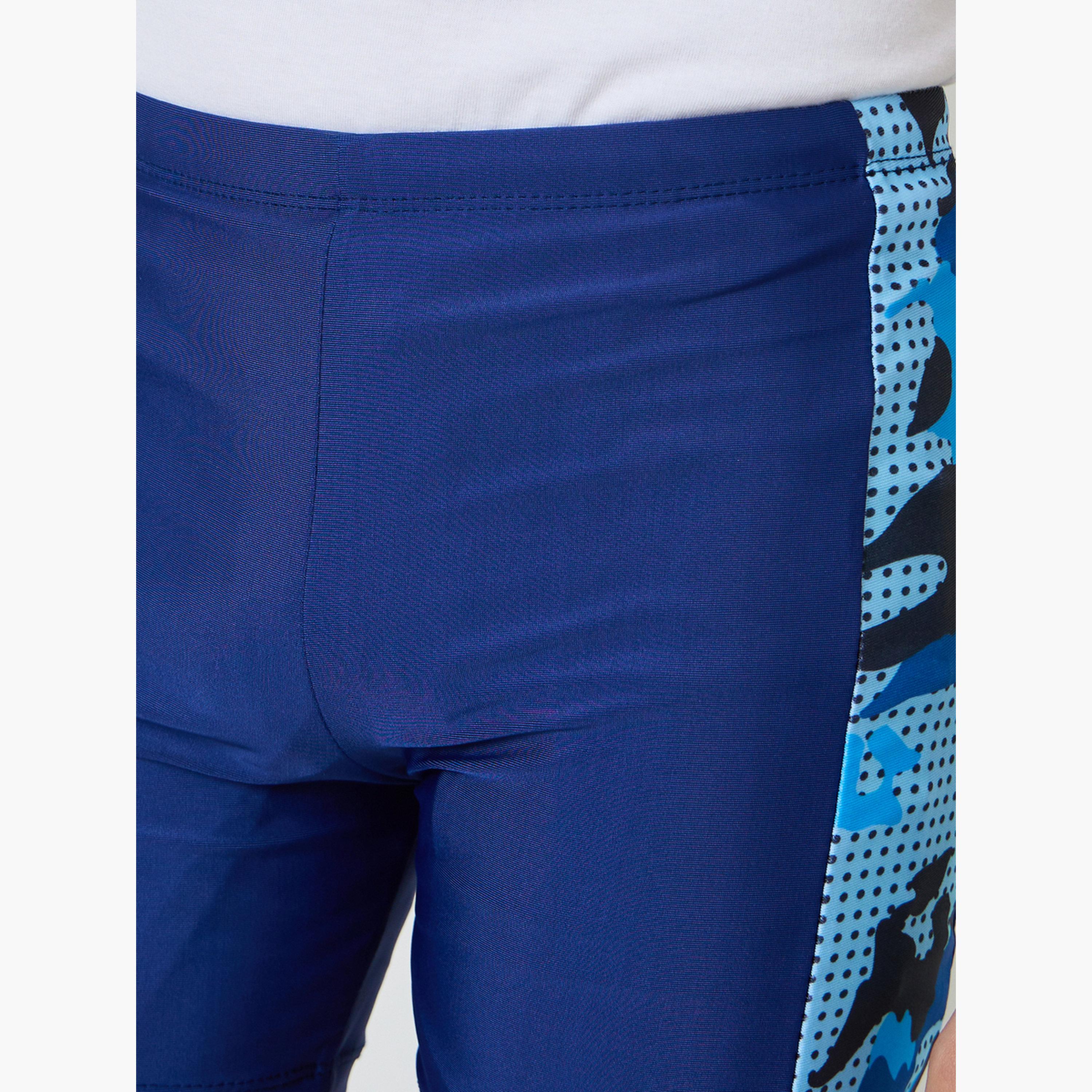 Styli Teens Swim Shorts with Side Panel Print-boys-clothing-swimwear-image-3
