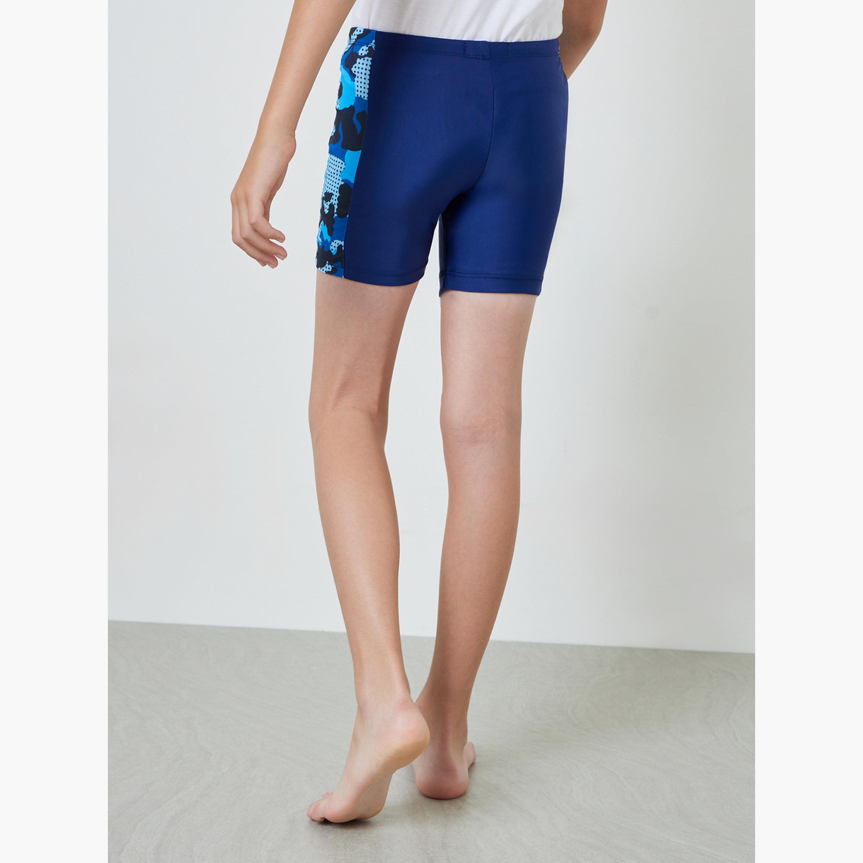 Styli Teens Swim Shorts with Side Panel Print-boys-clothing-swimwear-image-4