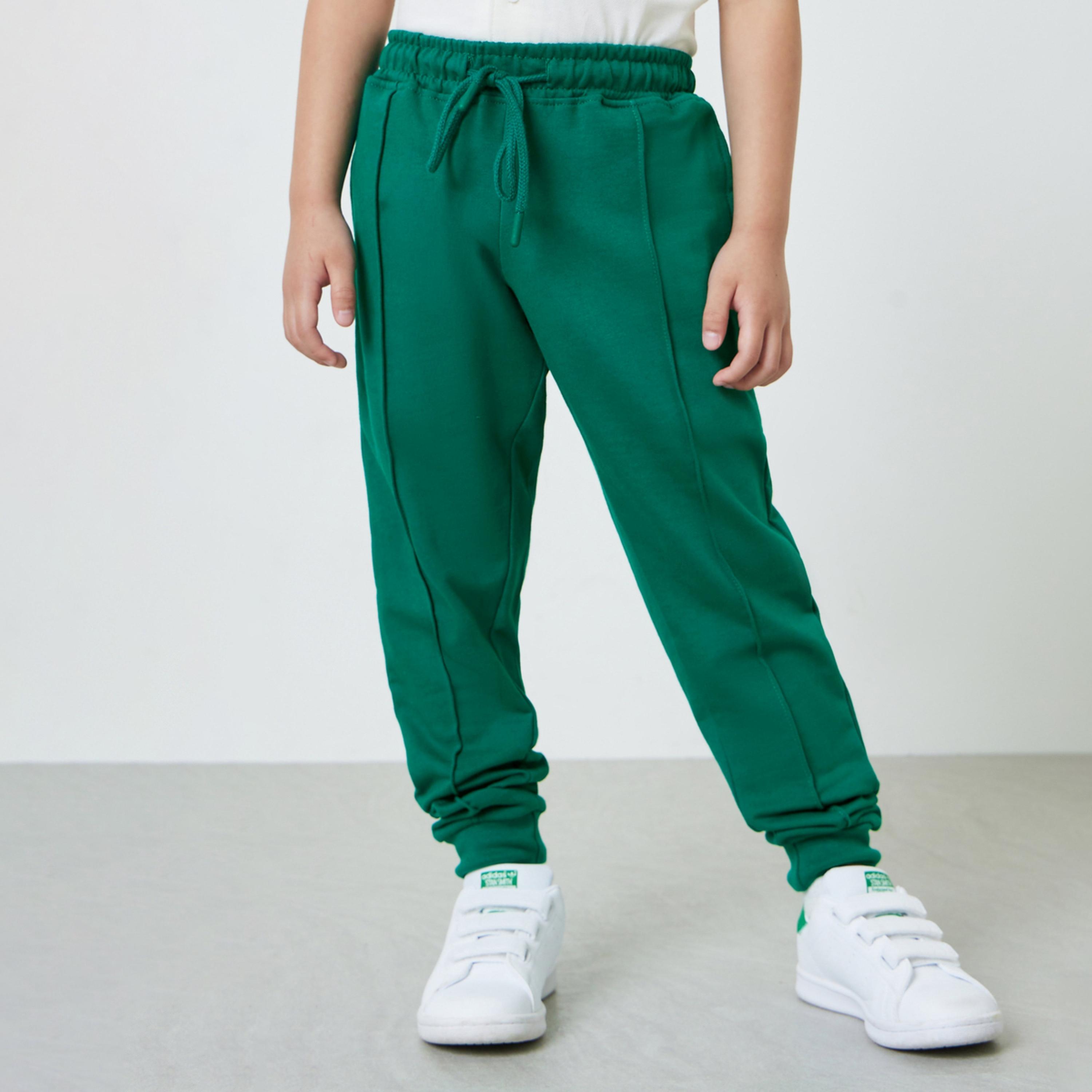 جوغر قطن بأساور عند الحافة للأولاد-boys-clothing-bottoms-joggersandtrackpants-image-1