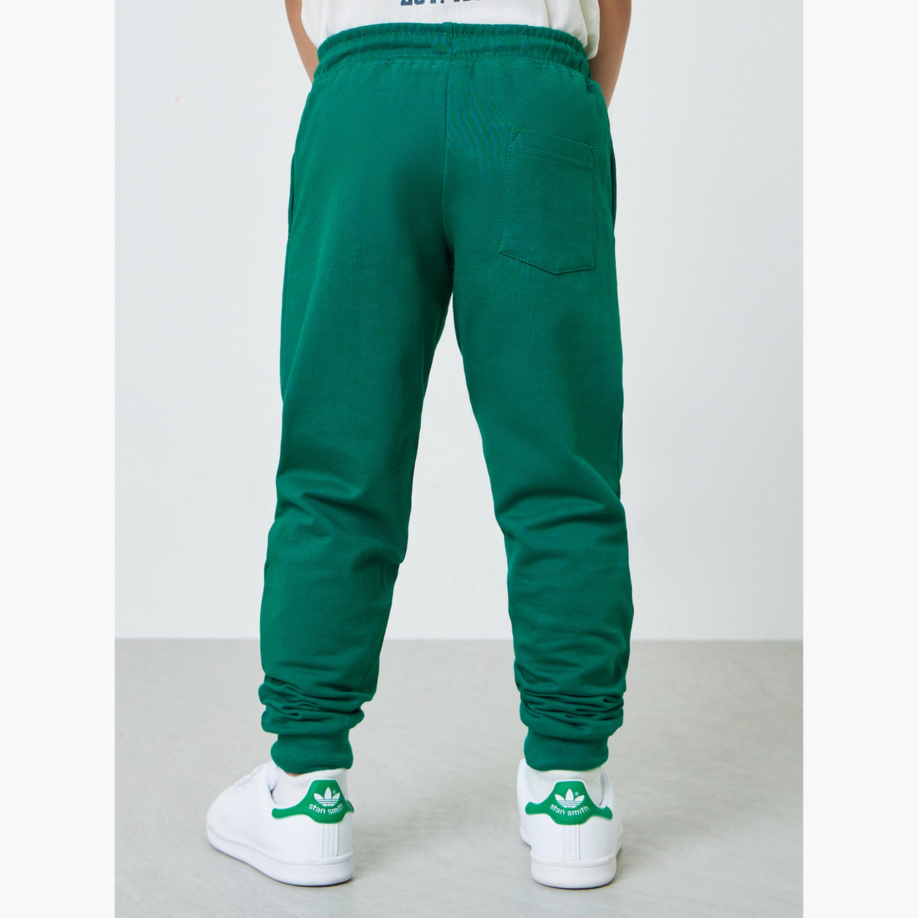 جوغر قطن بأساور عند الحافة للأولاد-boys-clothing-bottoms-joggersandtrackpants-image-4