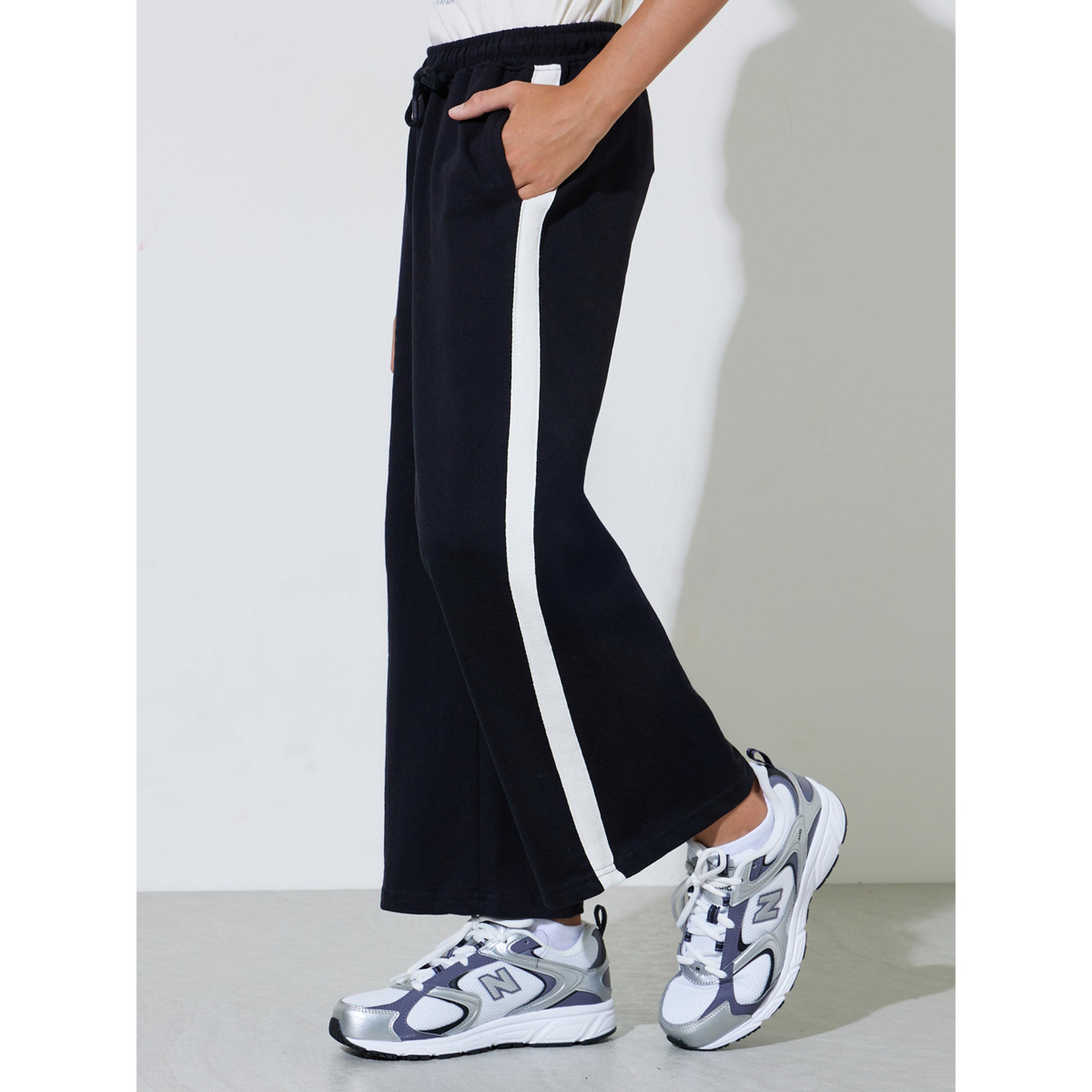 بنطال جوغر بقصة مستقيمة وأشرطة جانبية للأولاد الكبار-boys-clothing-bottoms-joggersandtrackpants-image-3