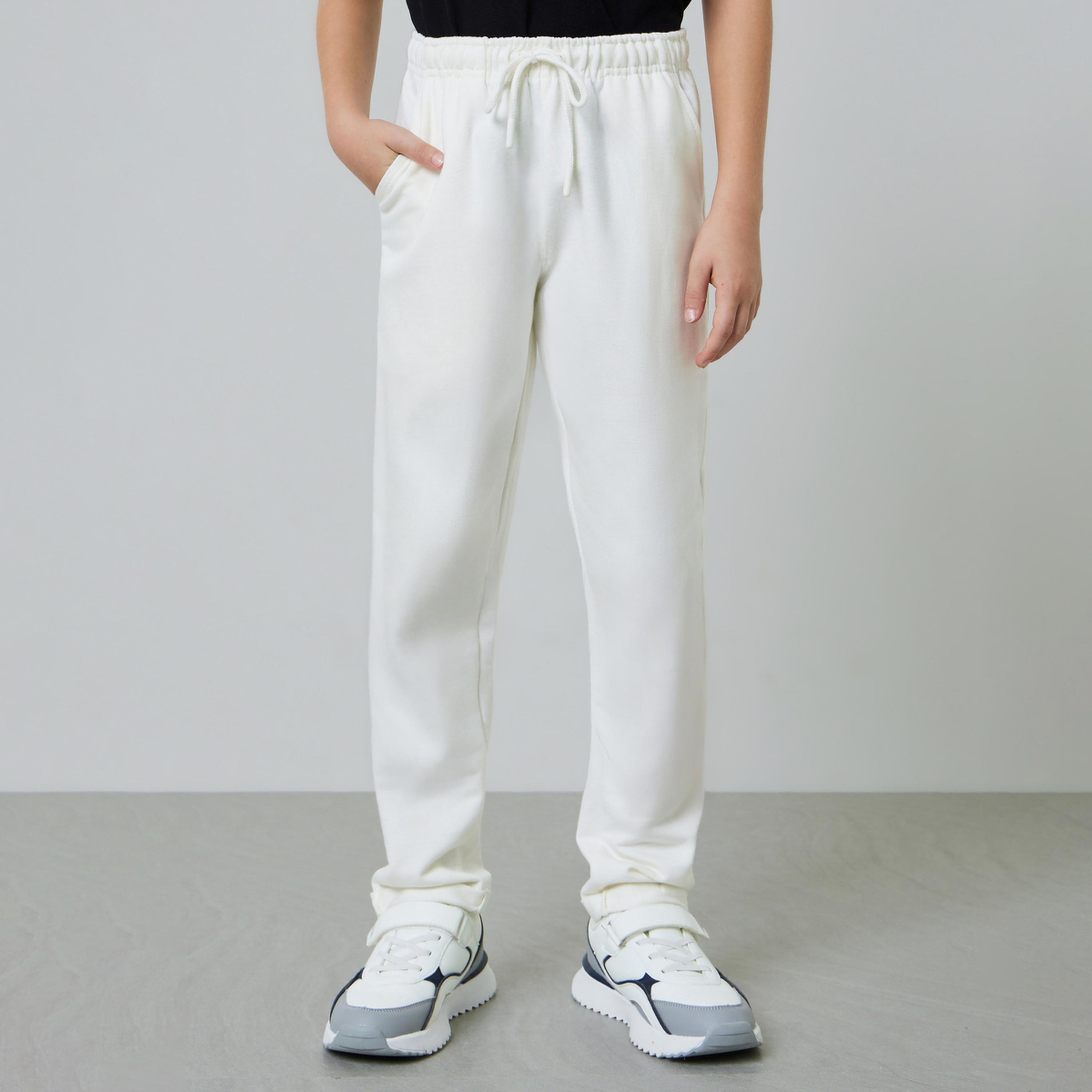 بنطال جوغر رياضي بطول كامل وخيط سحب للأولاد-boys-clothing-bottoms-joggersandtrackpants-image-1