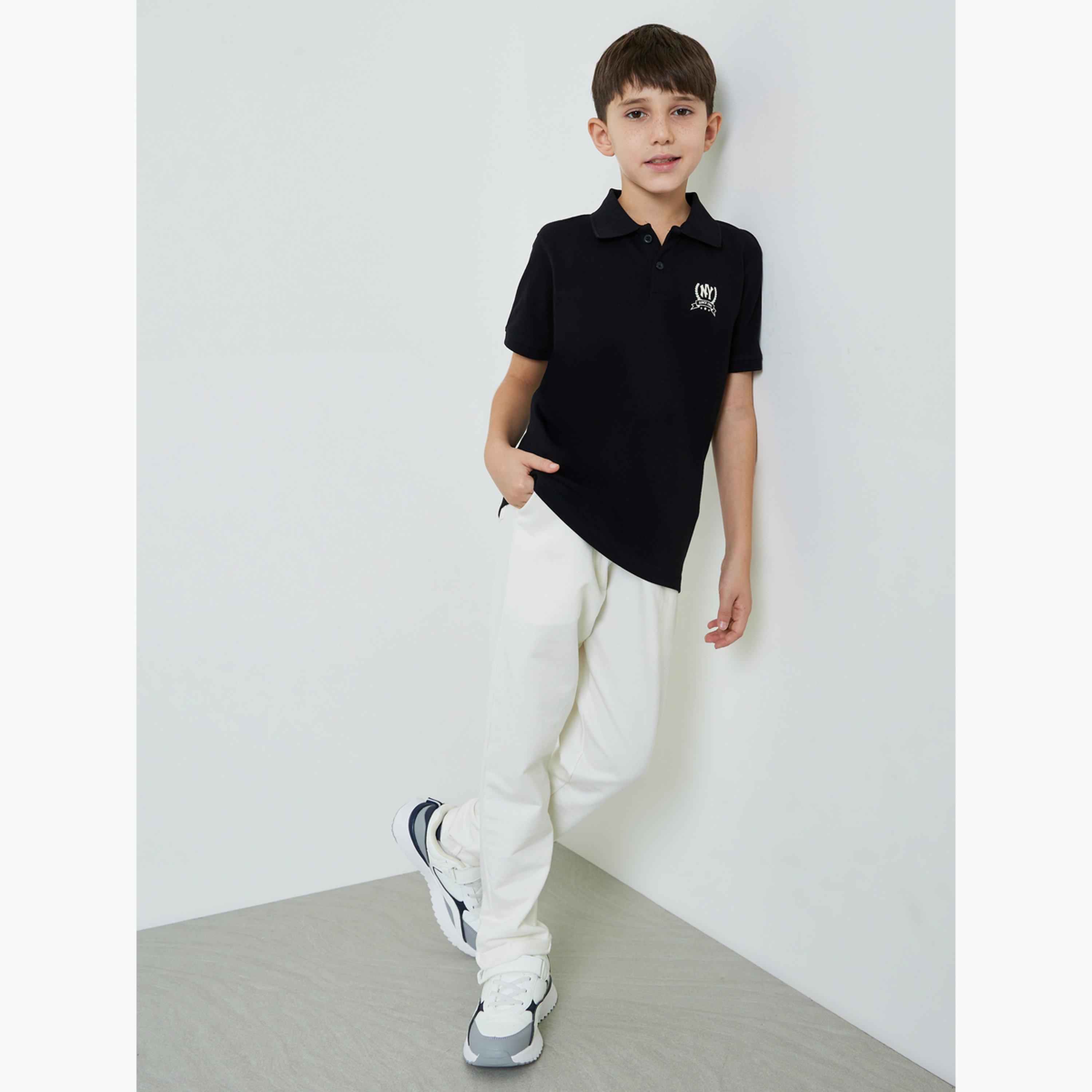 بنطال جوغر رياضي بطول كامل وخيط سحب للأولاد-boys-clothing-bottoms-joggersandtrackpants-image-2