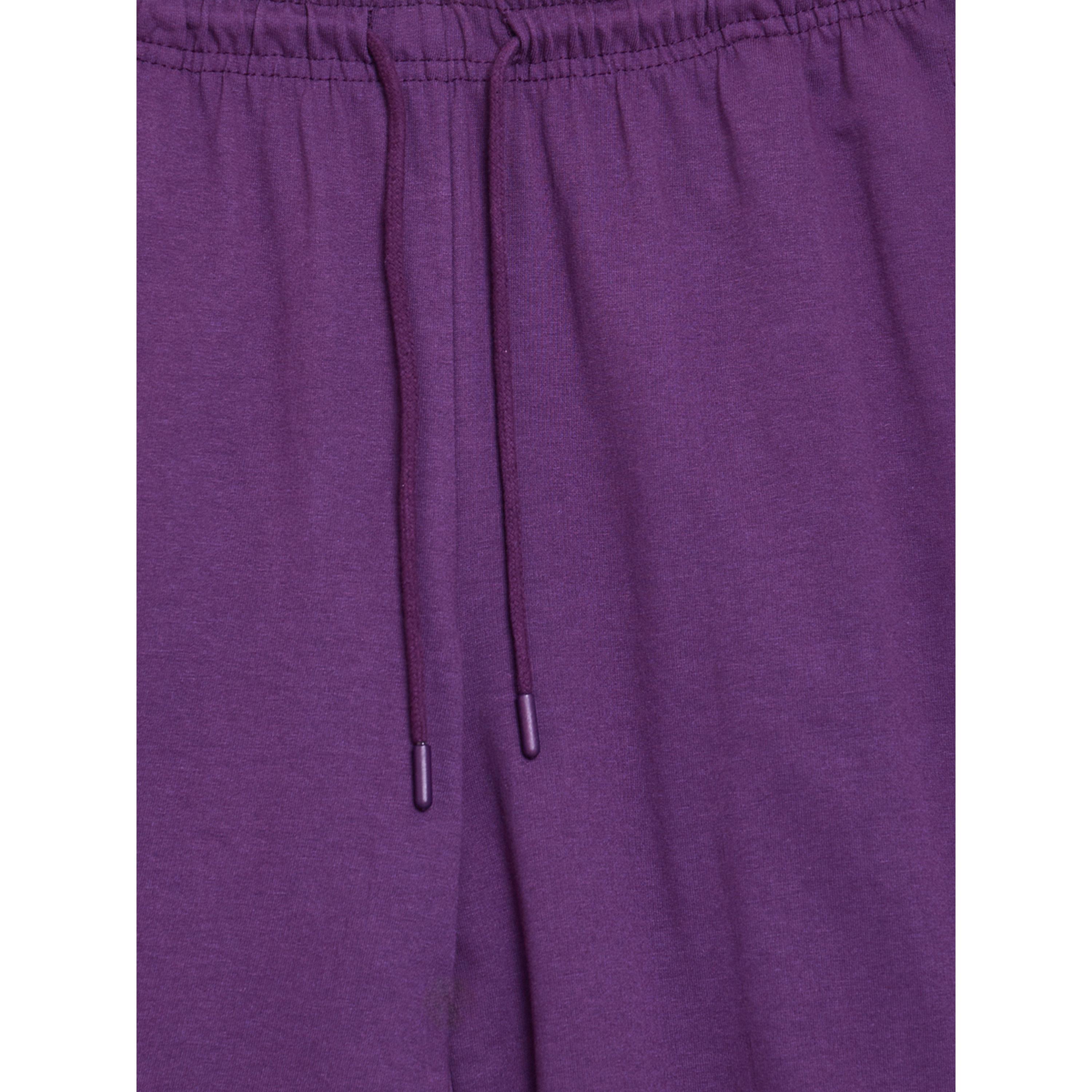 بنطال جوغر بأرجل واسعة سادة للبنات باللون البنفسجي-girls-clothing-bottoms-joggersandtrackpants-image-3