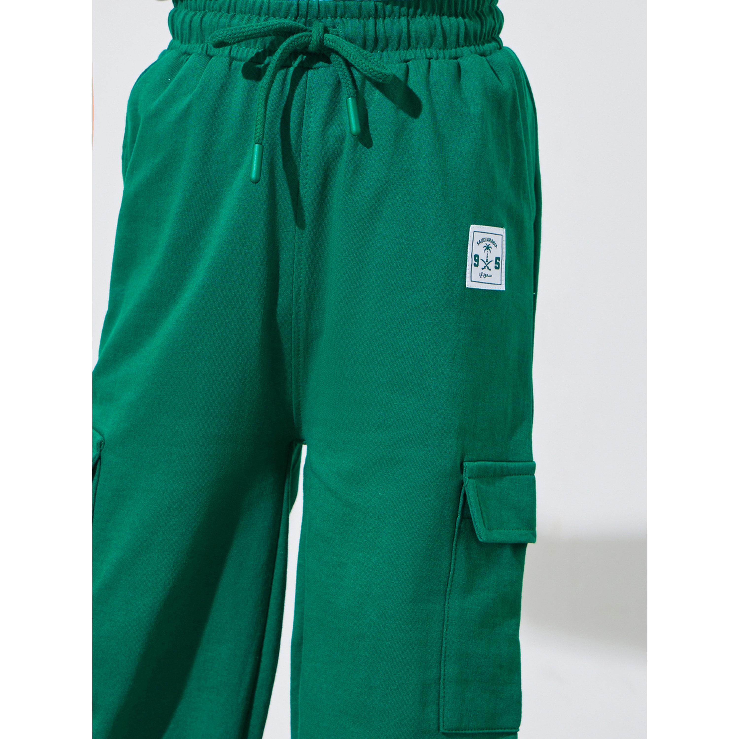 بنطال جوغر كارجو بتفاصيل رقع اليوم الوطني السعودي للأولاد-boys-clothing-bottoms-joggersandtrackpants-image-3