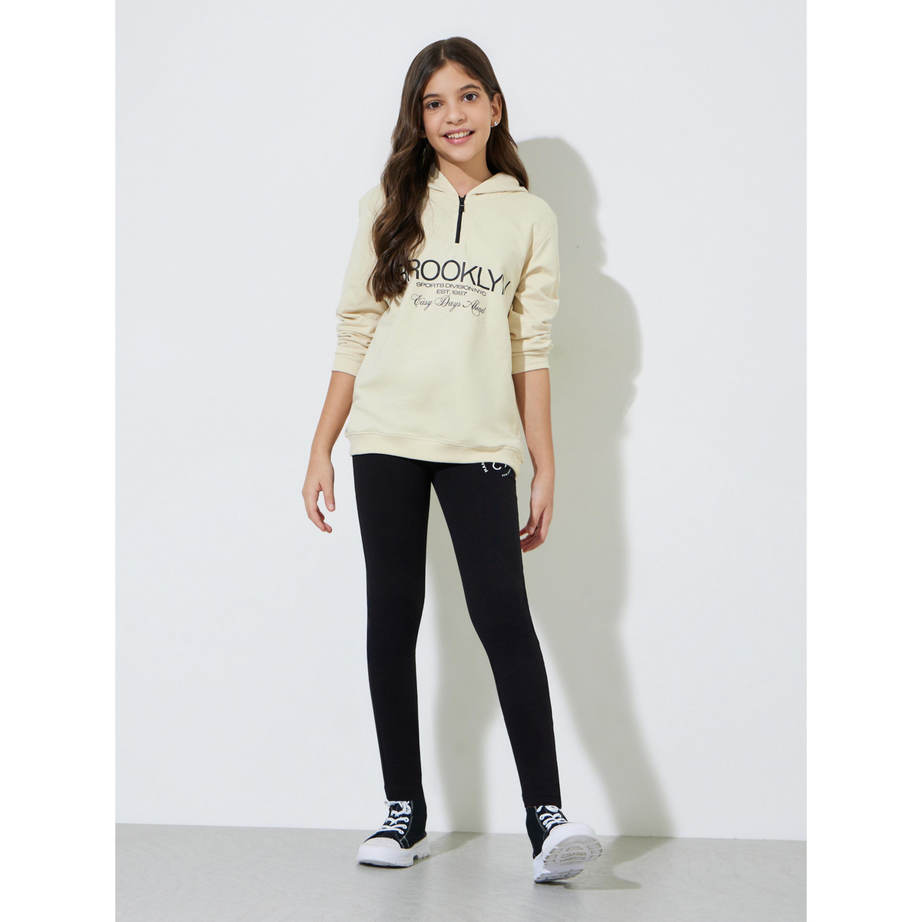مجموعة من ليقنز وهودي بطبعة جرافيك للبنات الكبار-girls-clothing-setsandcoords-image-1