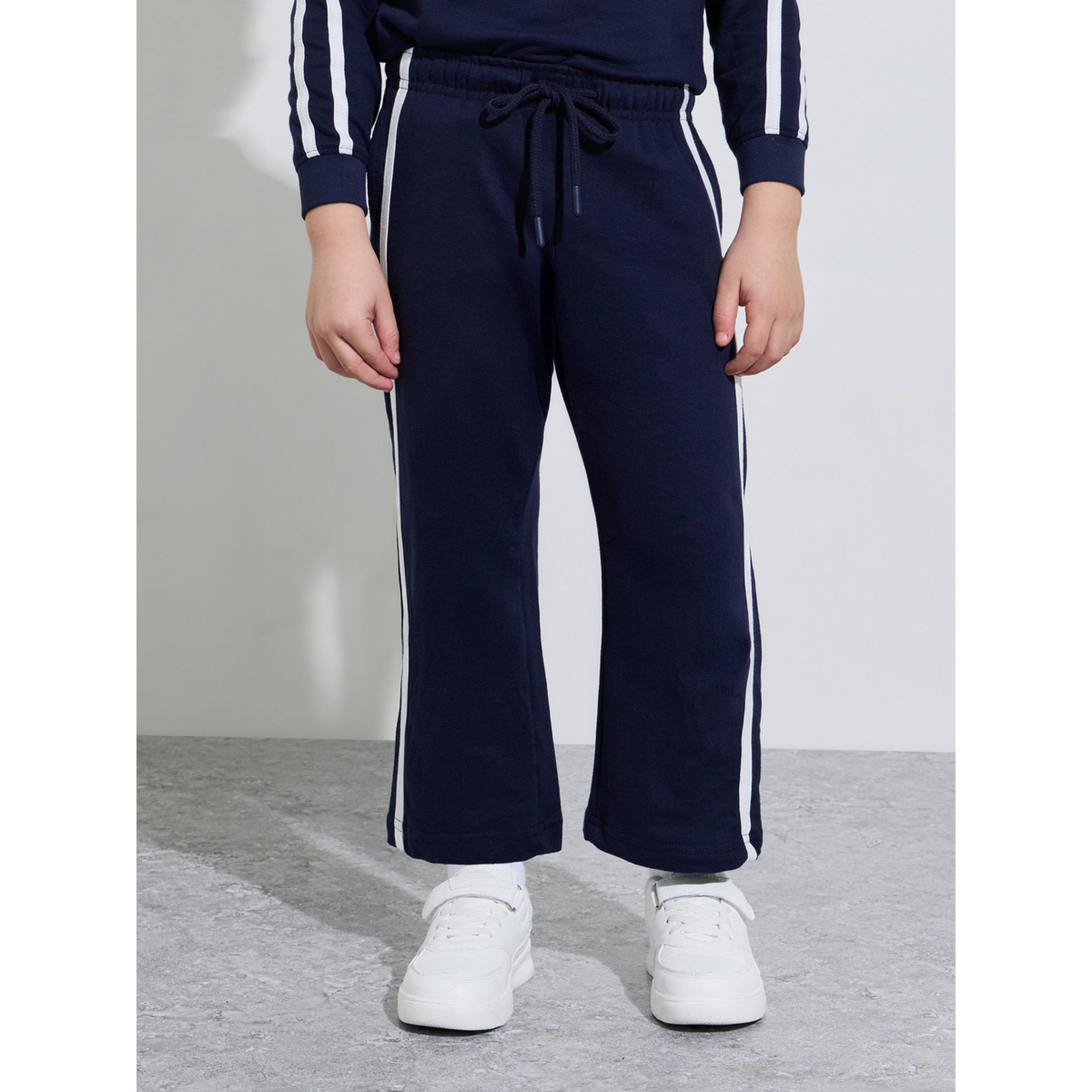طقم من جوغر وسويت شيرت بياقة بولو وبقصة عادية وطبعة جرافيك كحلي للأولاد-boys-clothing-setsandcoords-image-4