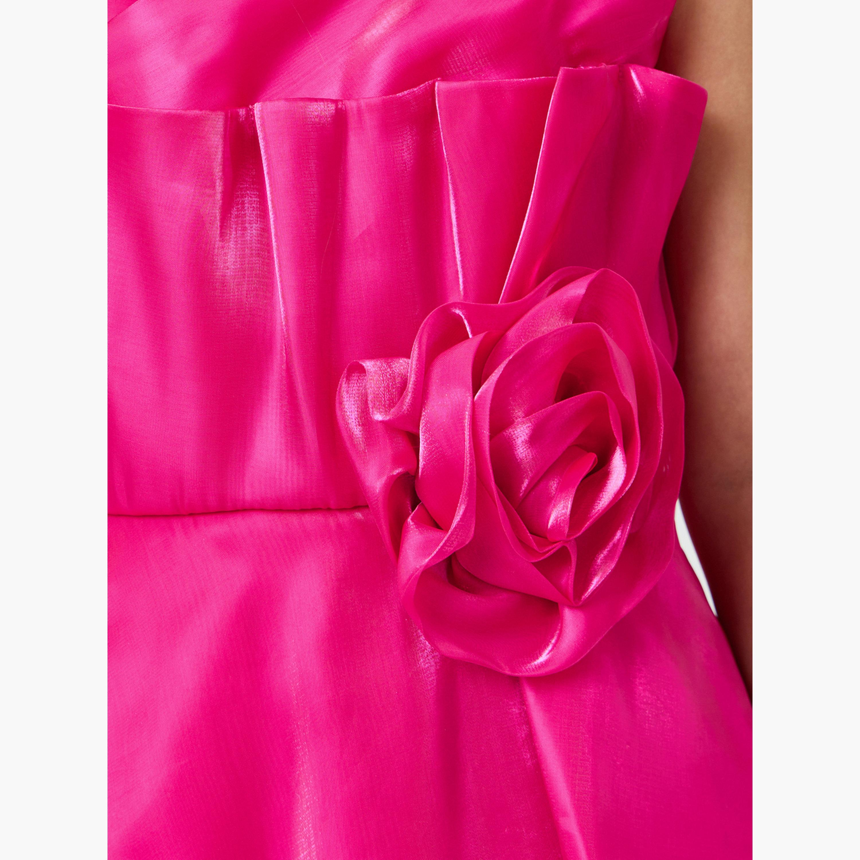 Take Two Girls Pink A-Line Knee-Length Dress-girls-clothing-dressesandjumpsuits-image-4