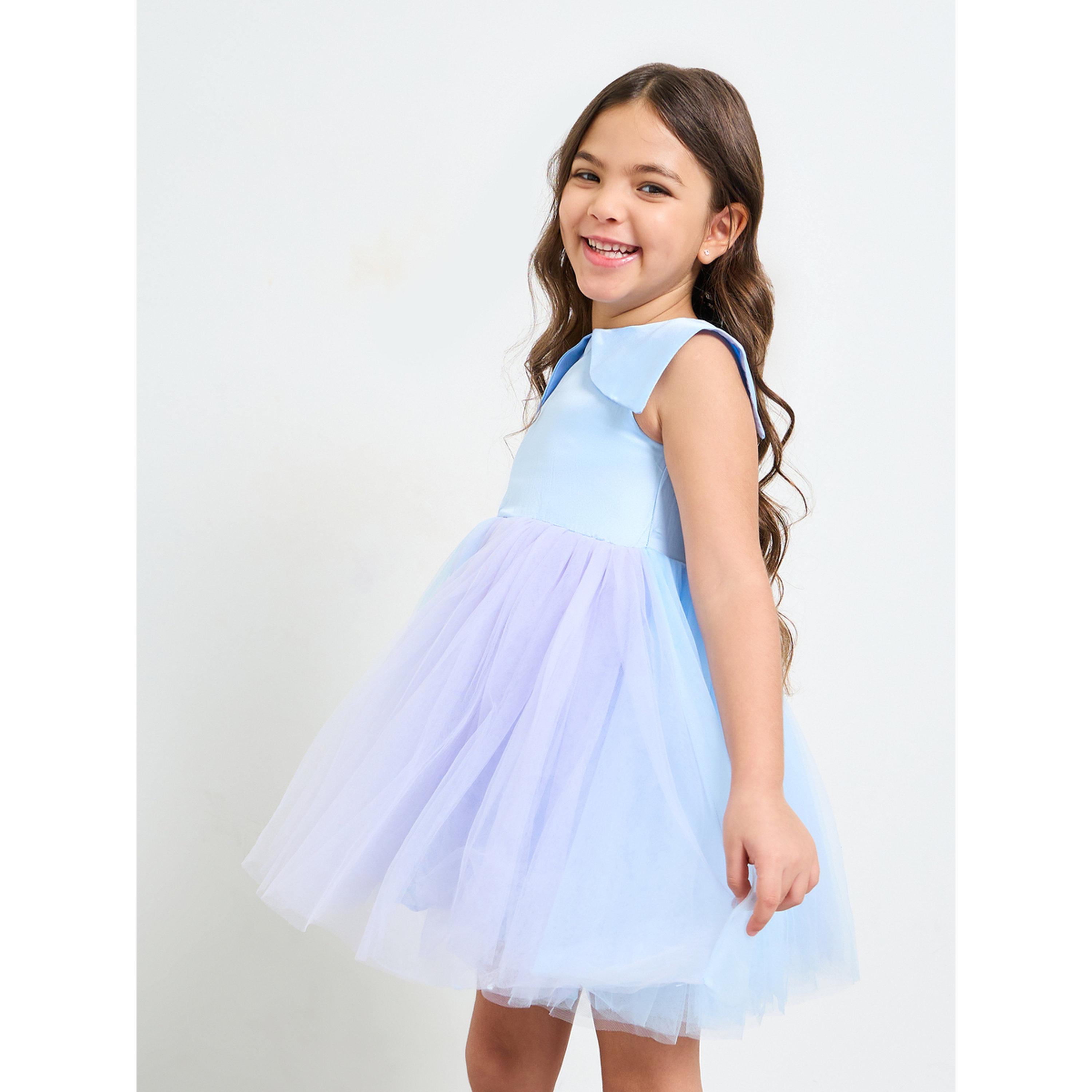 فستان تول بحافة واسعة بطول الركبة-girls-clothing-dressesandjumpsuits-image-3