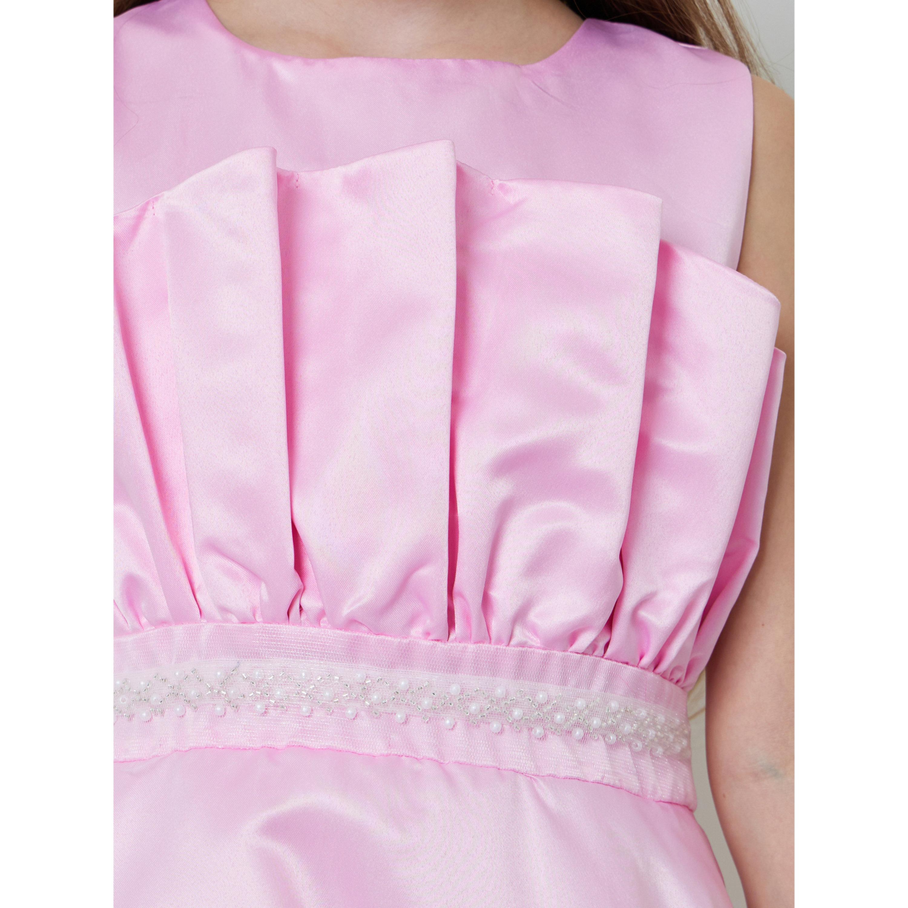 Take Two Girls Fold Pleat Embellished Waist Dress-girls-clothing-dressesandjumpsuits-image-4