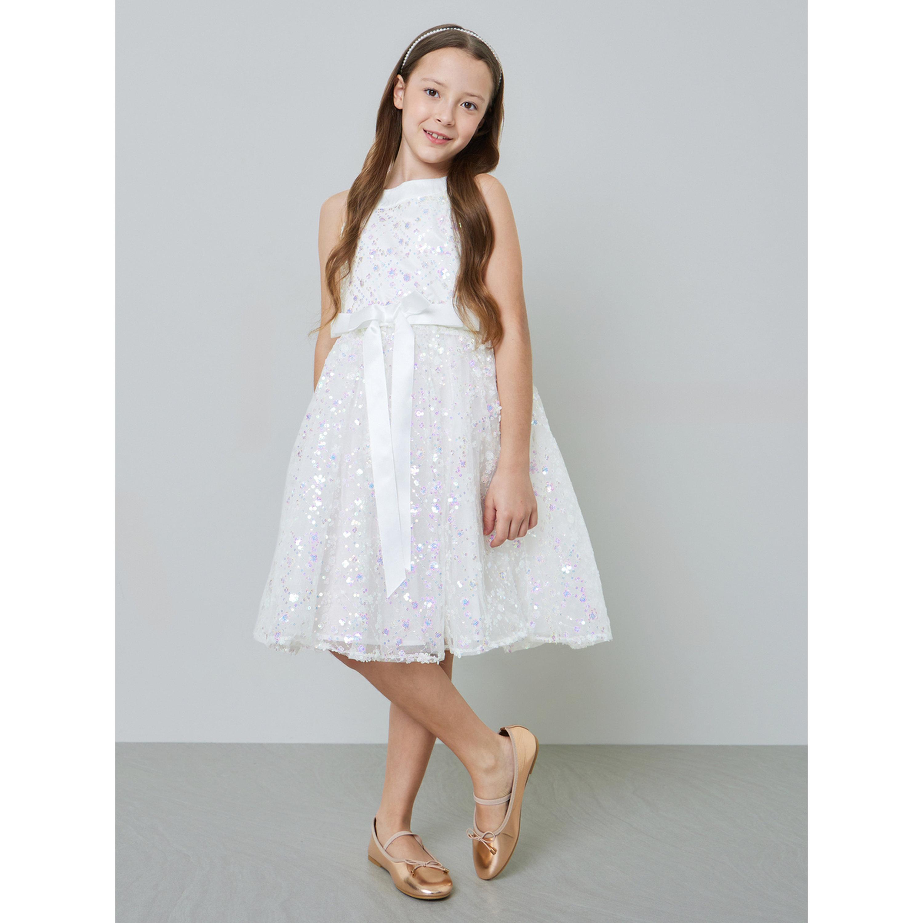 Take Two Girls Embellished Dress with Bow Tie-girls-clothing-dressesandjumpsuits-image-2