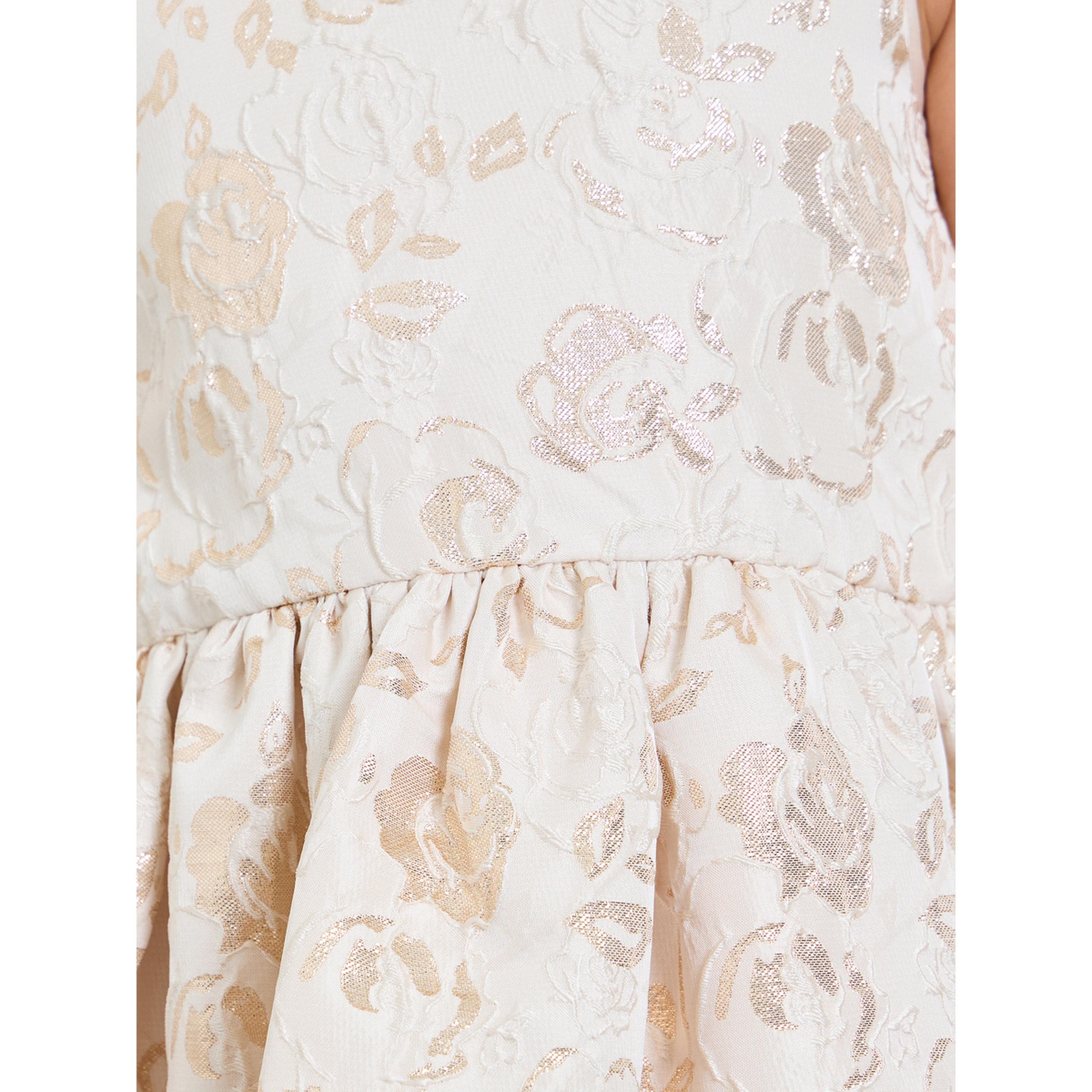 Take Two Girls Beige A-Line Knee-Length Dress-girls-clothing-dressesandjumpsuits-image-5